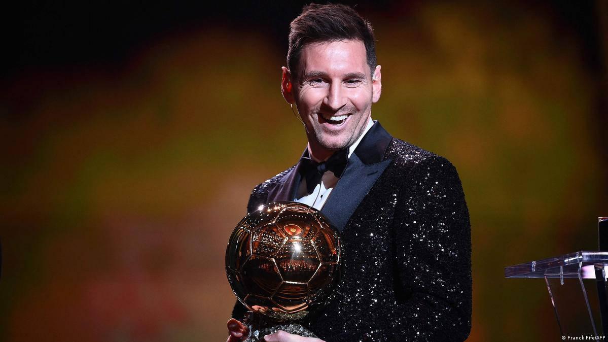 1199x674 Download Messi 2021 Ballon d'Or Wallpaper