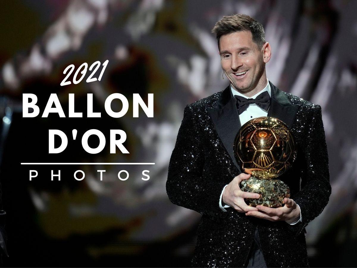1200x900 65th Ballon d'Or ceremony 2021 PICS: Lionel Messi & Alexia Putellas lift the famous trophy at grand event