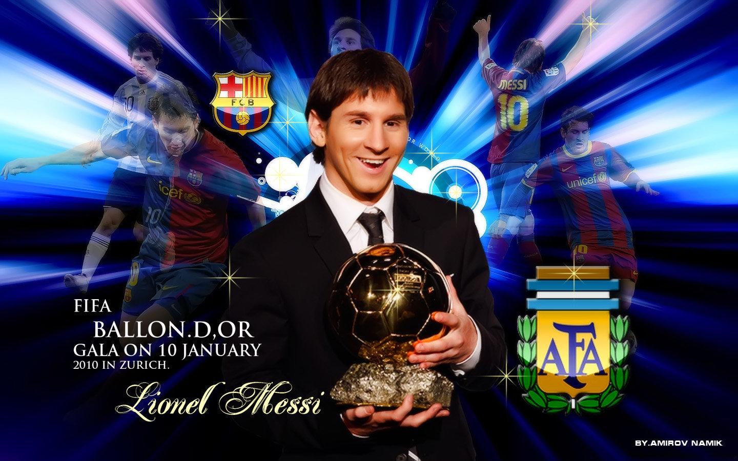 1440x900 Free download Lionel Messi FIFA Ballon dOr 2010 Wallpaper Lionel [1440x900] for your Desktop, Mobile & Tablet. Explore FIFA Ballon D'Or Wallpaper. Fifa Wallpaper, Fifa Wallpaper, FIFA 16 Wallpaper
