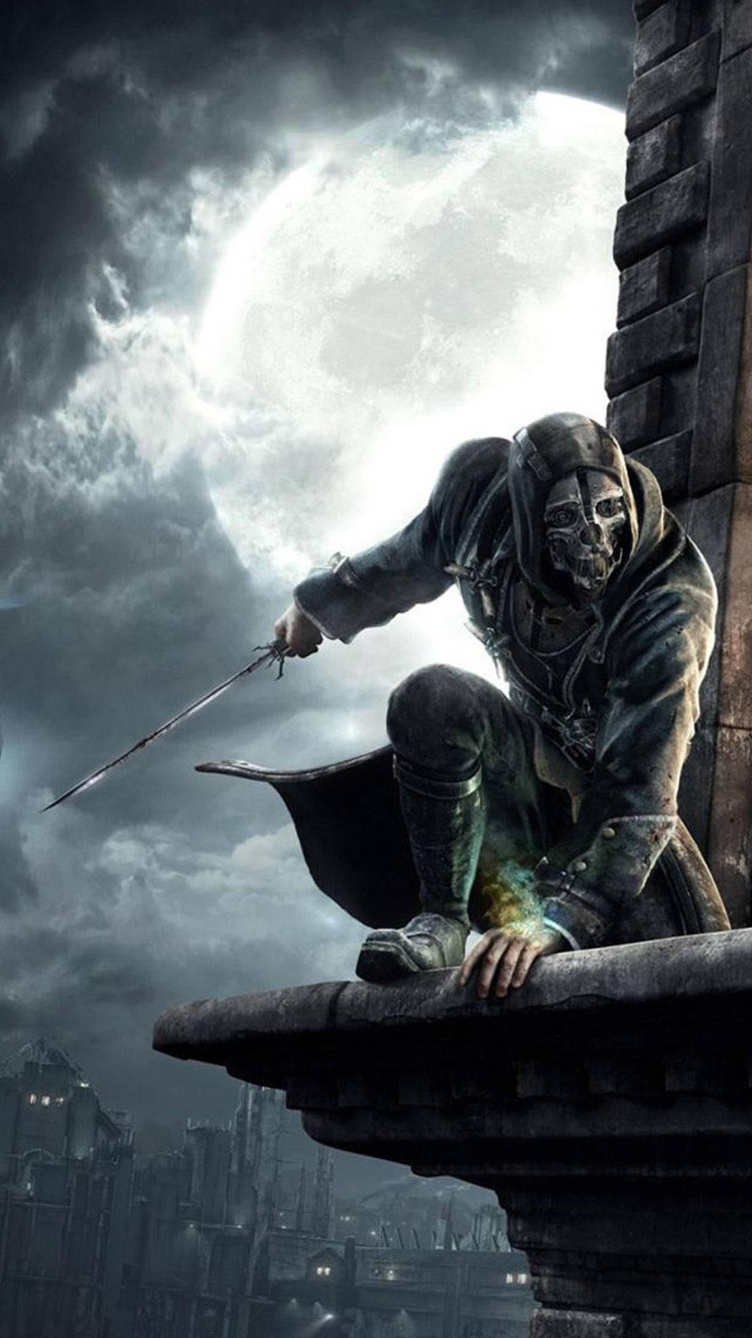 1080x1920 Download Corvo Attano Android Gaming Wallpaper
