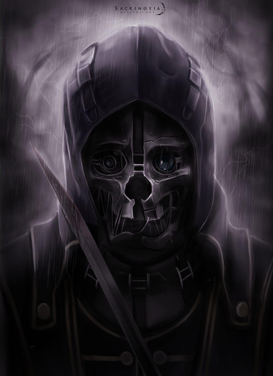 940x1291 Corvo Attano by Shannon Rose. Fan ArtD. CGSociety. Dishonored tattoo, Dishonored, Dishonored 2