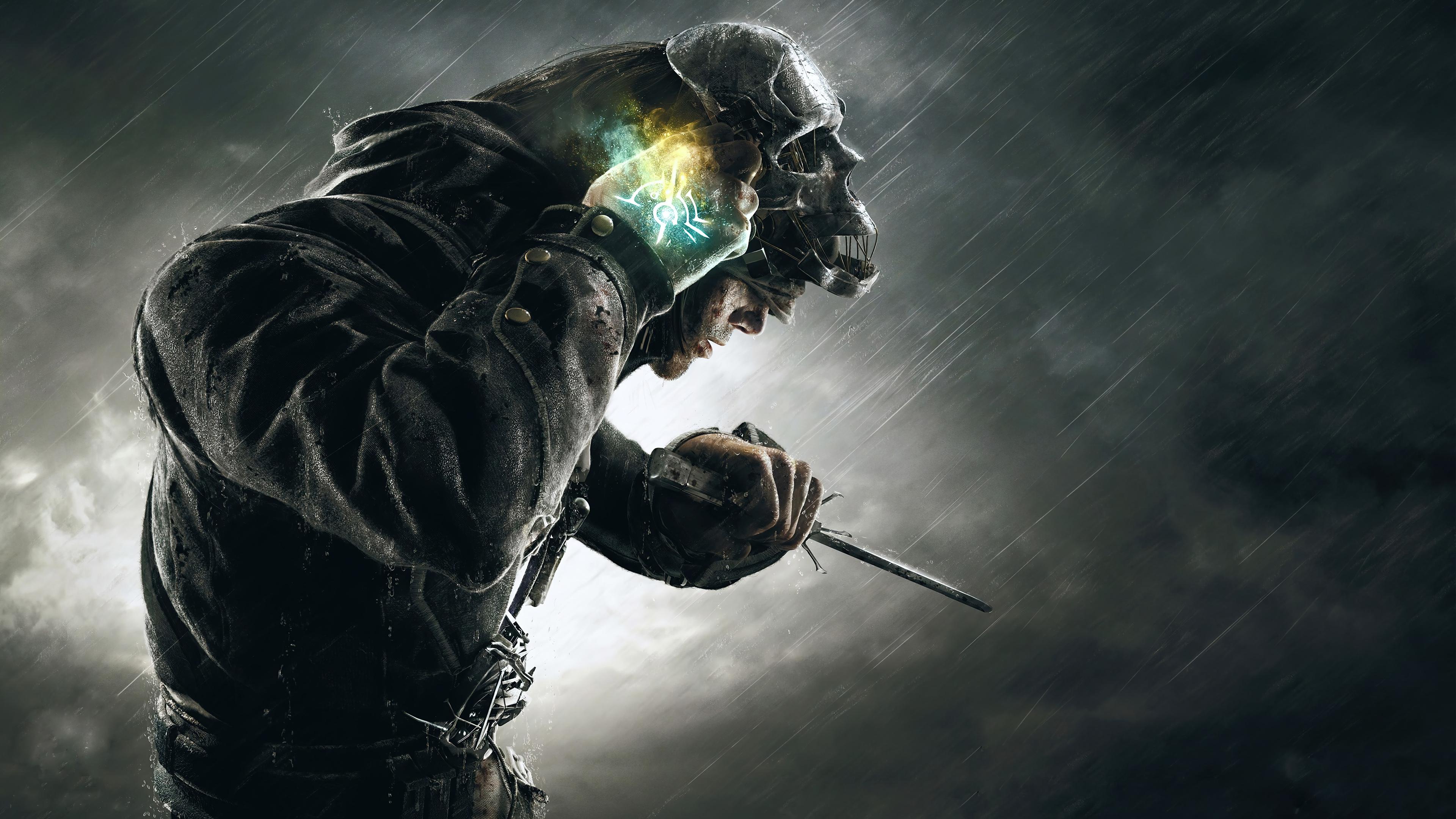 3840x2160 Free download Dishonored Corvo Skull Mask Wallpaper 4K iPhone Desk [3840x2160] for your Desktop, Mobile & Tablet. Explore 4K Dishonored WallpaperK Wallpaper, 4K Gaming Wallpaper, 4K Quality Wallpaper