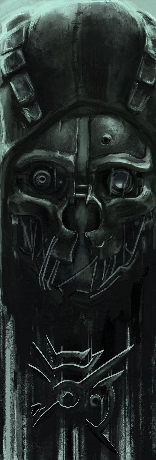 521x1534 DH Corvo Attano. Dishonored, Game art, Moon art