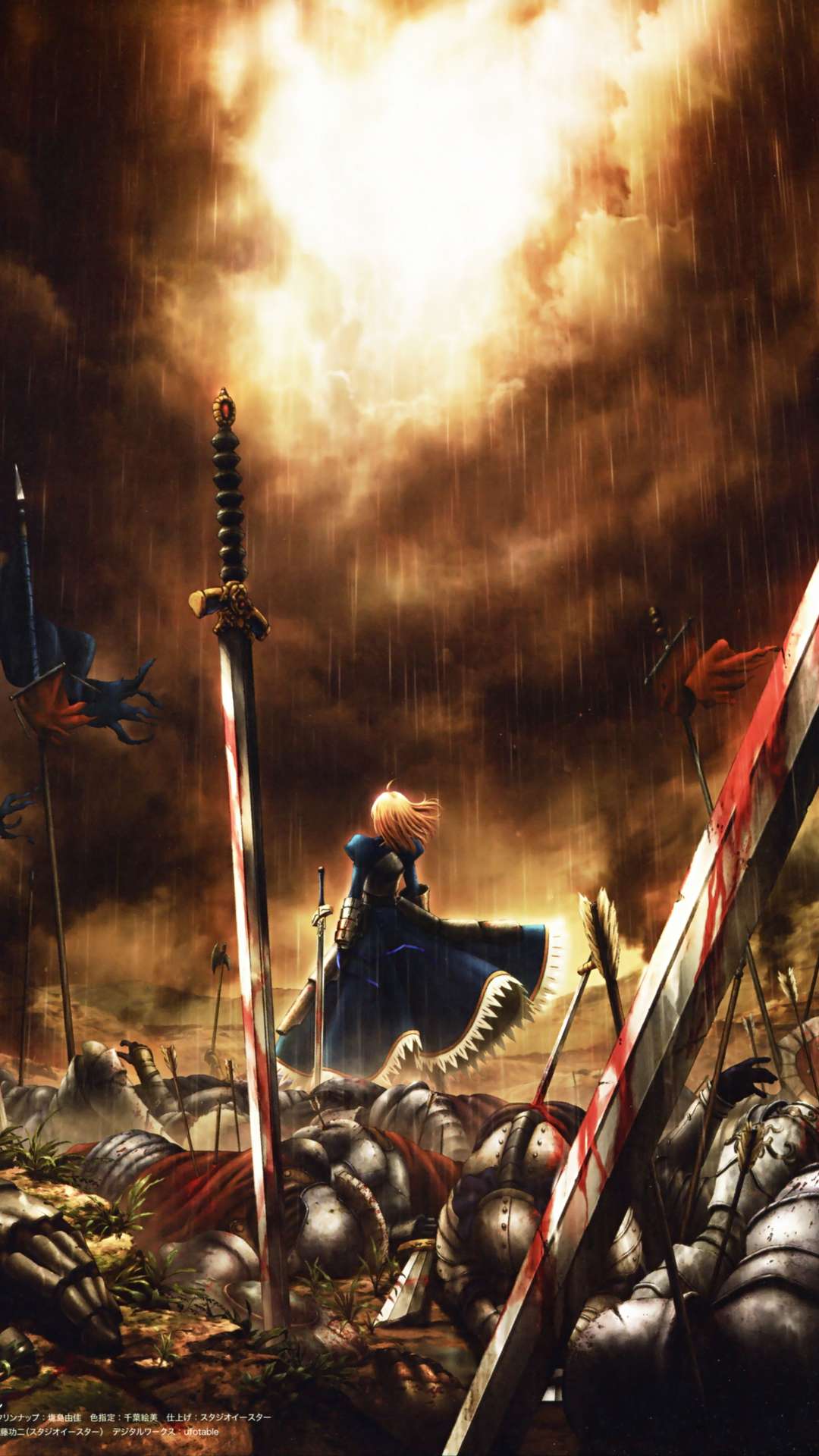 1080x1920 Fate Zero Wallpaper for iPhone and Android