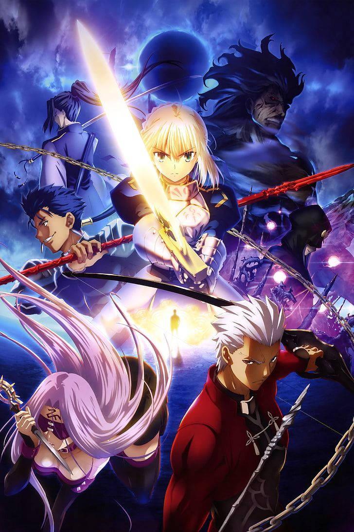 728x1092 Download Fate / Stay Night Poster Wallpaper