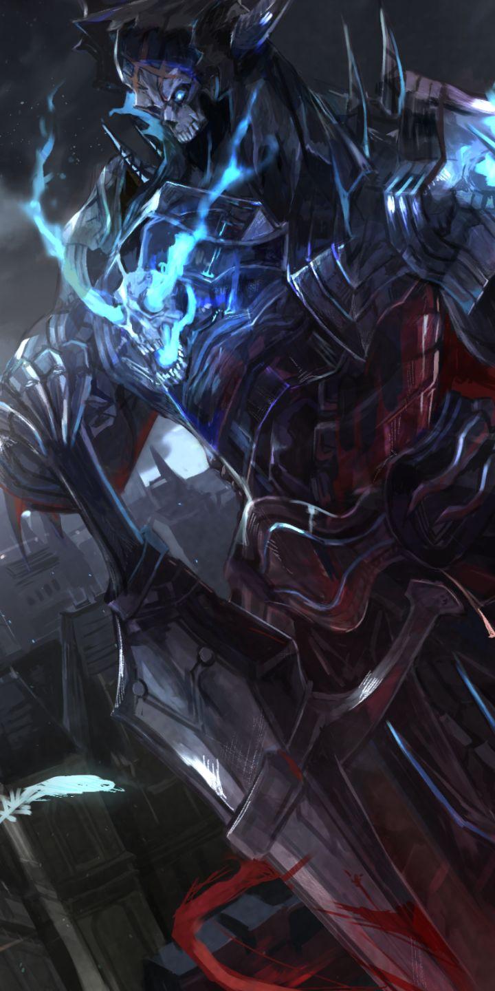 720x1440 Mobile Wallpaper: Anime, Night, Armor, Sword, Assassin (Fate Zero), Fate Grand Order, King Hassan, Fate Series, 1157395 Download The Picture For Free