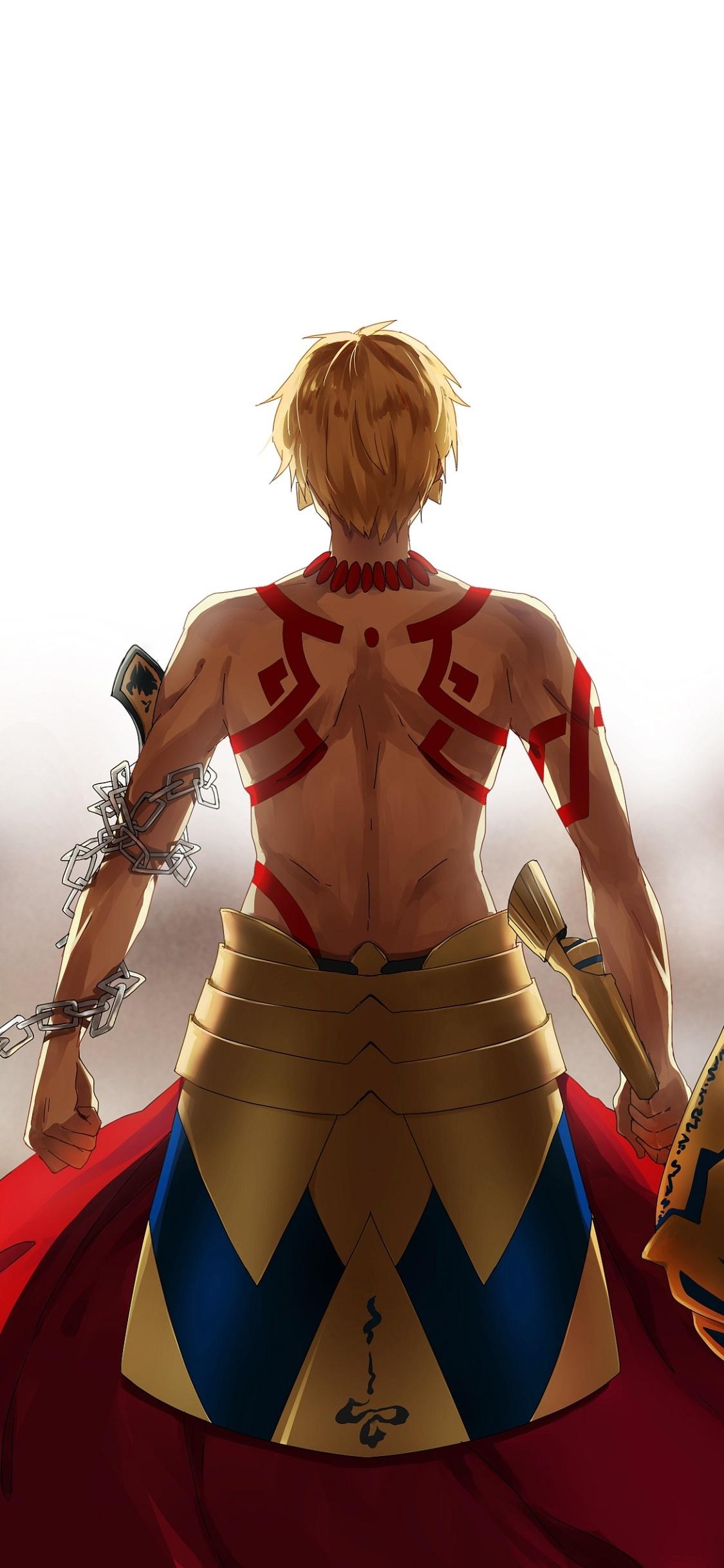 1125x2436 Wallpaper Anime Fate Stay Night: Unlimited Blade Works Phone Wallpaper, Gilgamesh (Fate Series), 1125x2436 Free Download