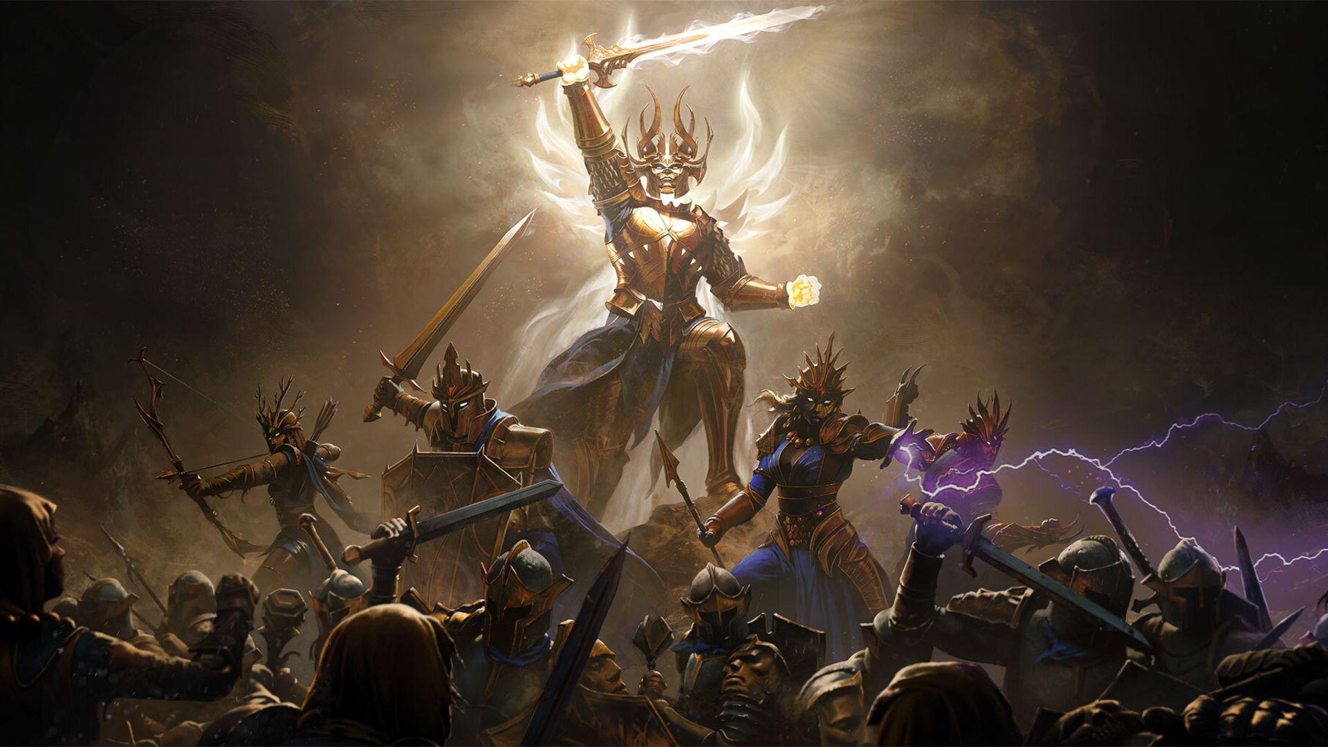 1920x1080 Desktop Wallpaper Game, Warriors, Diablo Immortal, HD Image, Picture, Background, C7f078