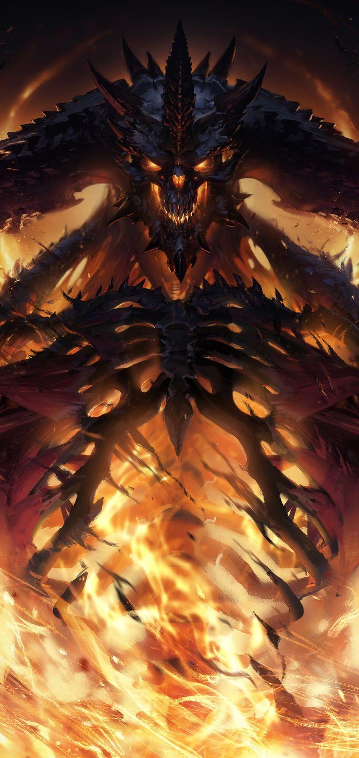 736x1553 Diablo: Immortal HD Wallpaperwallpaper.net. Monstros, Fantasias personagens, Criaturas fantásticas