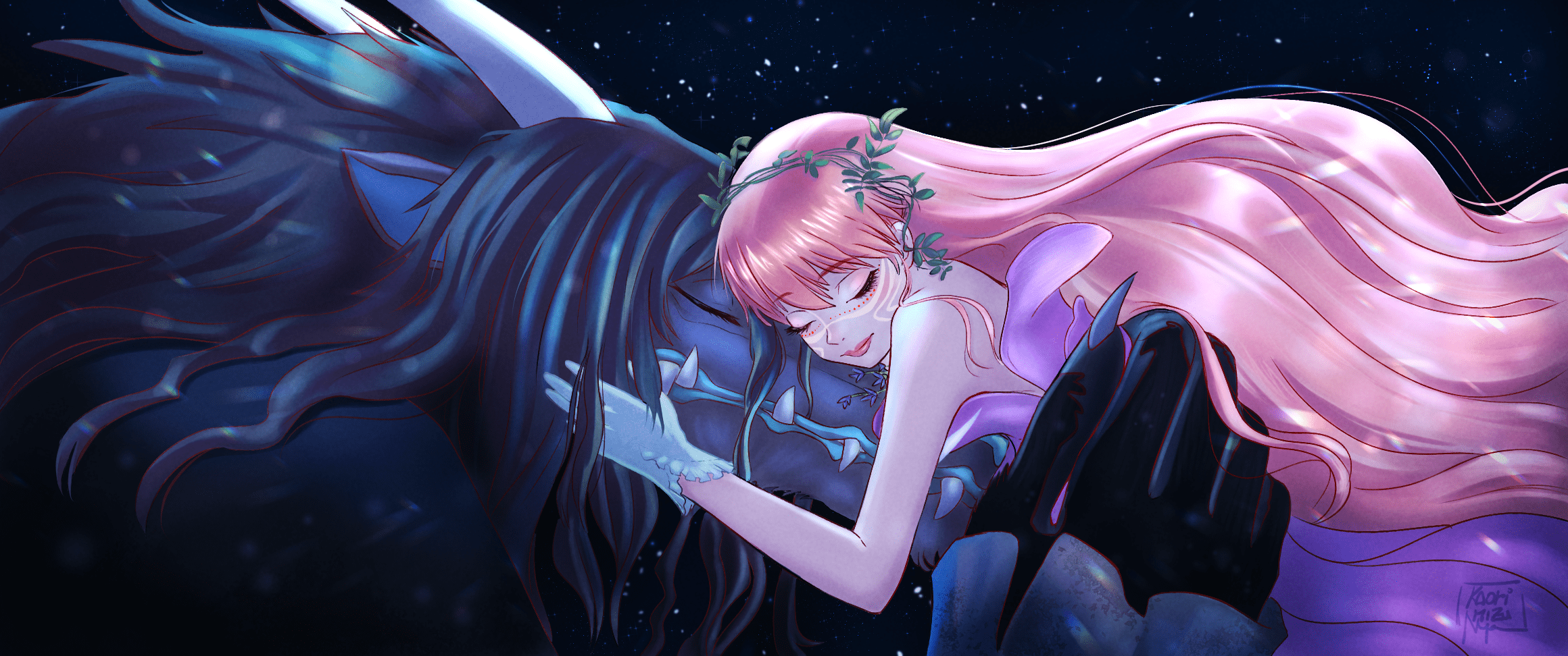 2320x972 Ryuu To Sobakasu No Hime Wallpaper