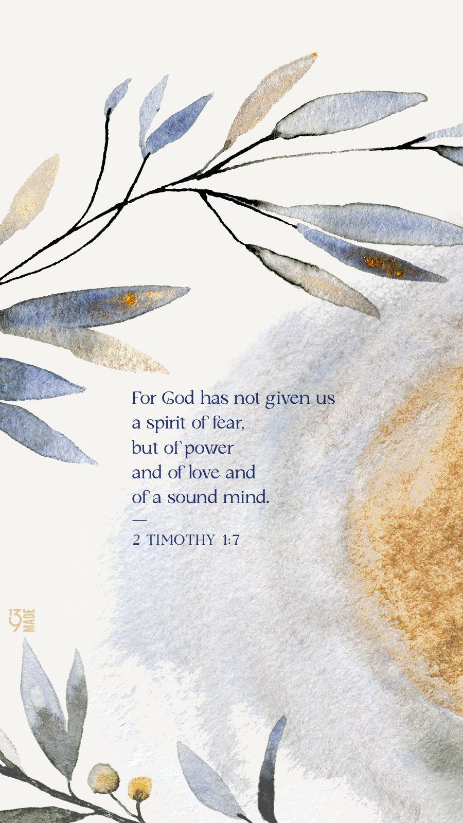 Timothy 1:7 Wallpapers - Top Free Timothy 1:7 Backgrounds - WallpaperAccess