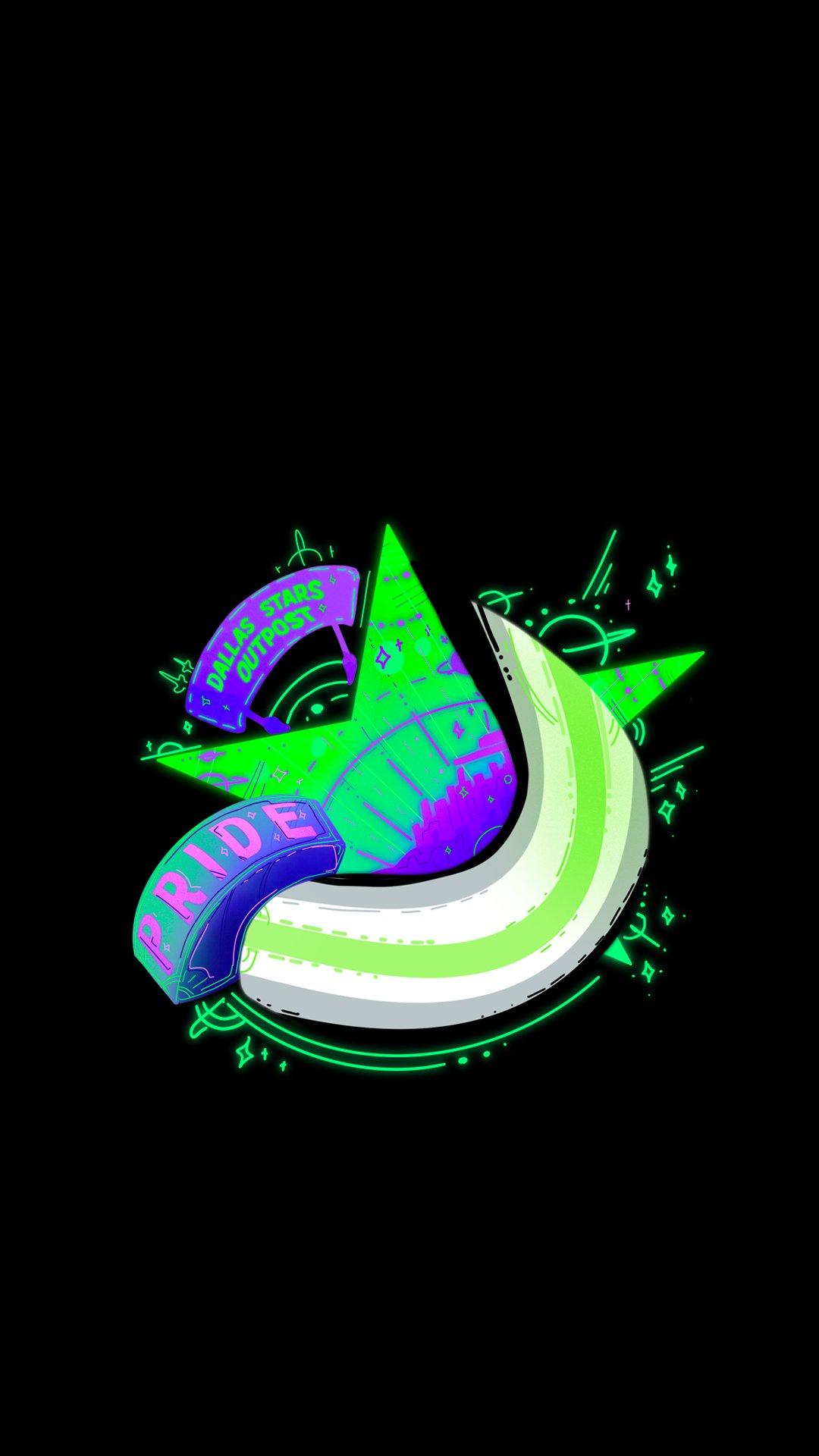 1080x1920 Dallas Stars, aromantic, asexual, bisexual