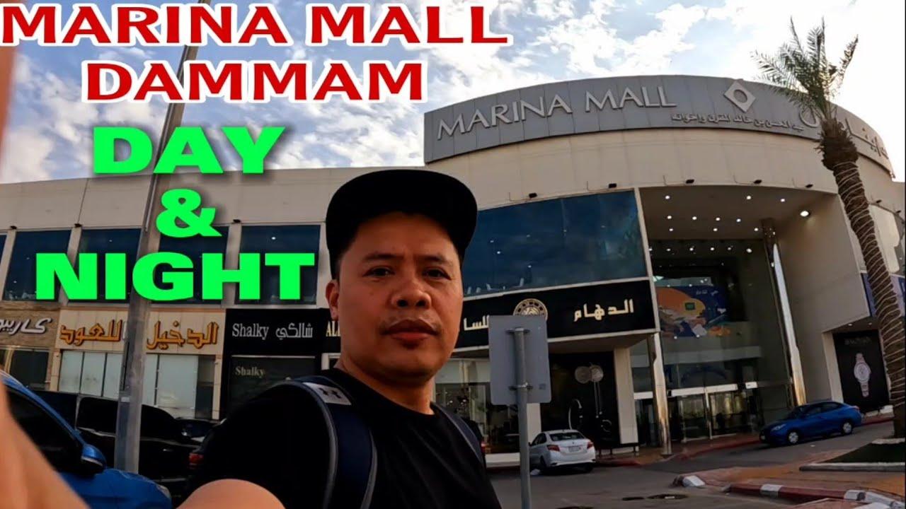 1280x720 Marina Mall Dammam Corniche Day and Night Views at Dammam Saudi Arabia
