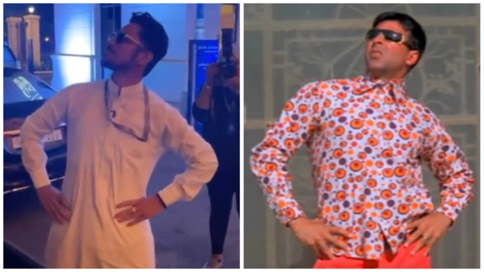 1600x900 Akshay Kumar watches from his car as Saudi fan recreates Phir Hera Pheri scene