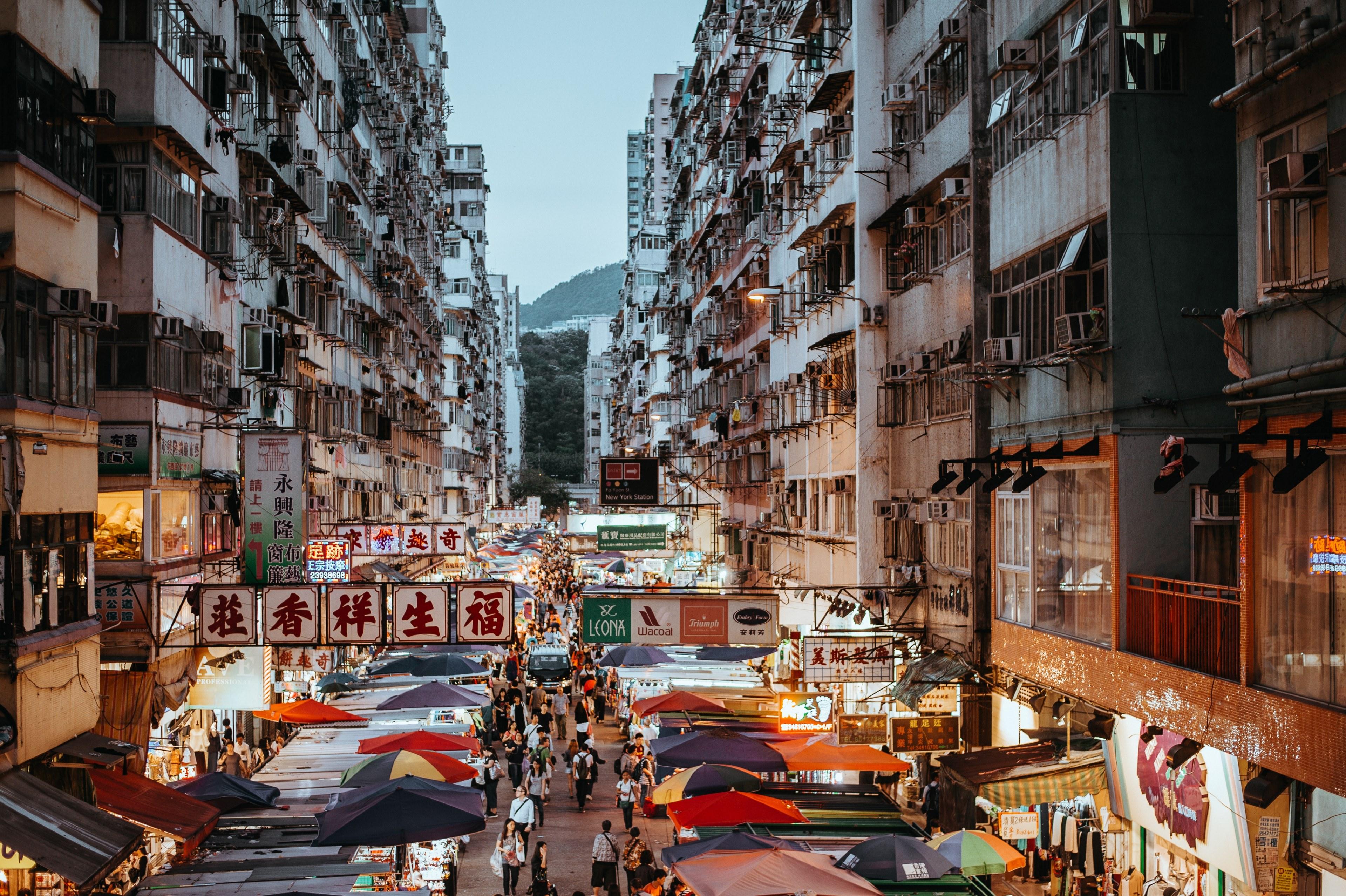 3840x2556 Wallpaper / hong kong street 4k wallpaper free download