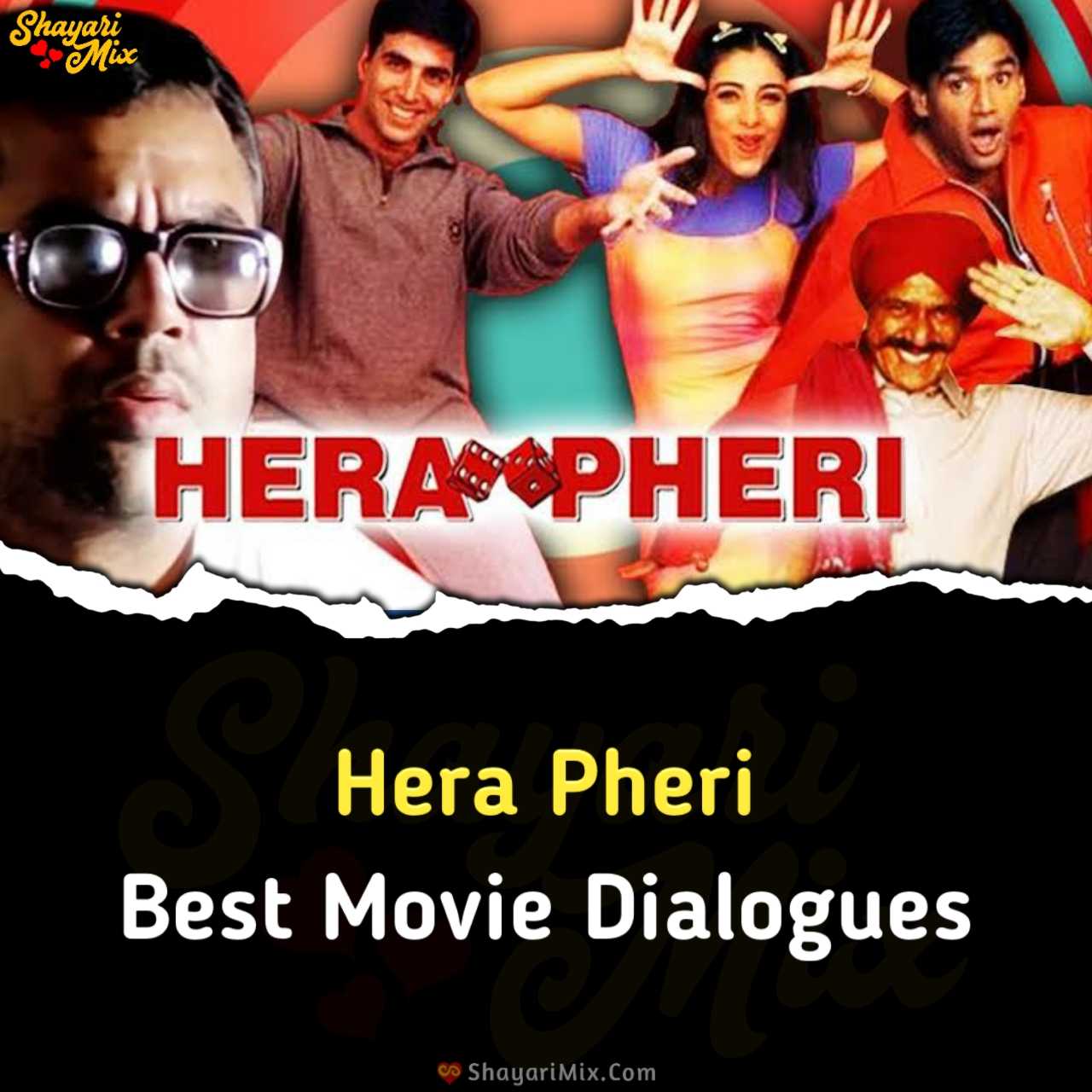 1280x1280 Hera Pheri Best Movie Dialogues