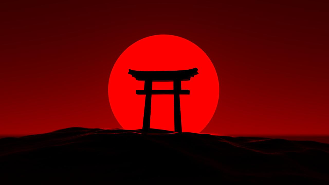 1280x720 Sunrise in japan