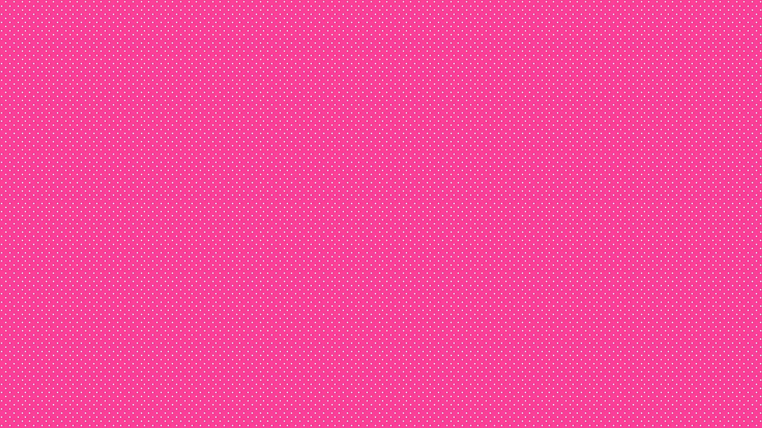 2560x1440 Pink Polka Dot backgroundDownload free amazing full HD