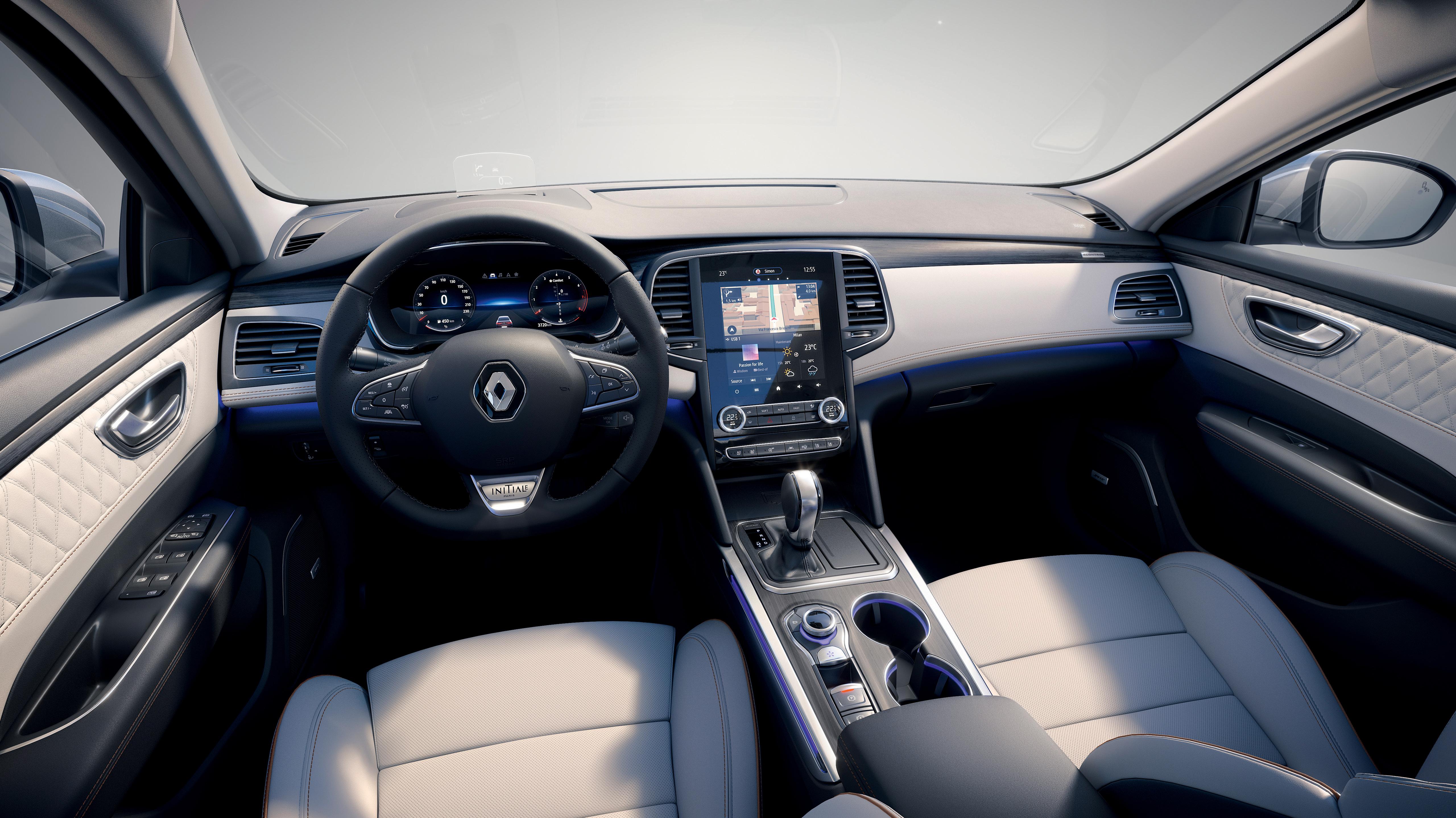 5120x2880 Renault Talisman 2020 5K Interior Wallpaper Car Wallpaper