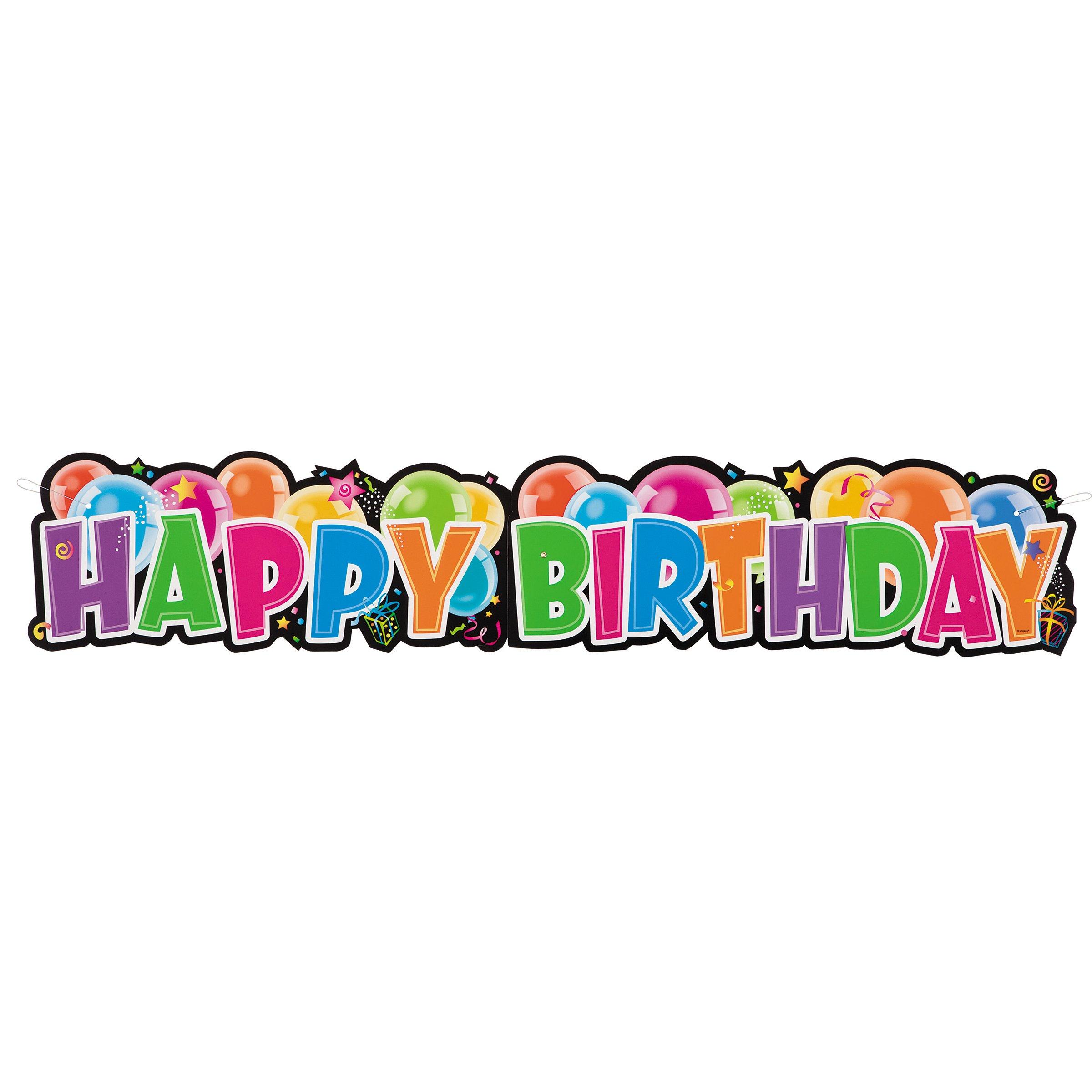2400x2400 Unique Giant Happy Birthday Banner Party Decor At H E B