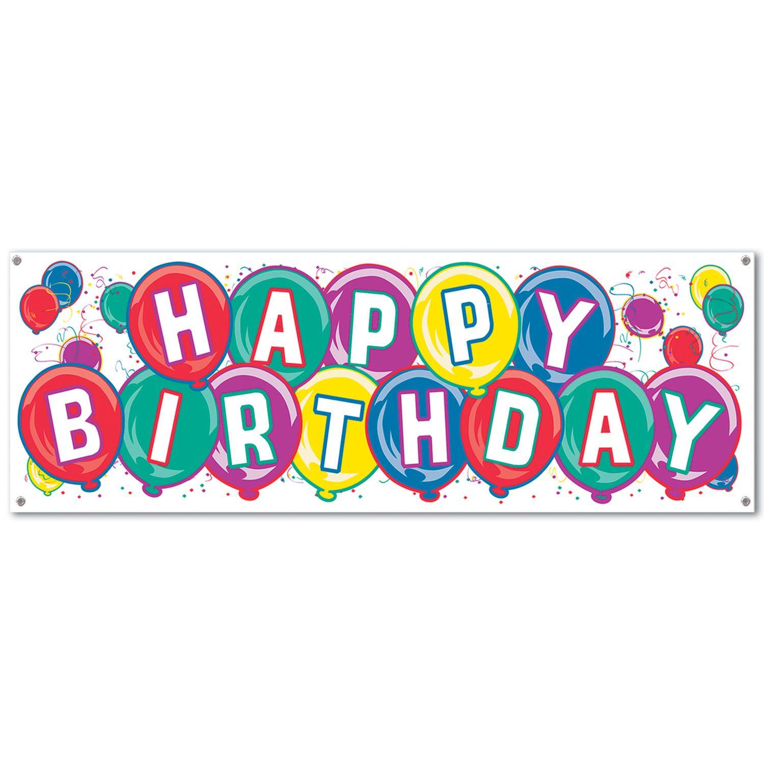 1500x1500 Happy Birthday Banner. Fiesta Party Supplies