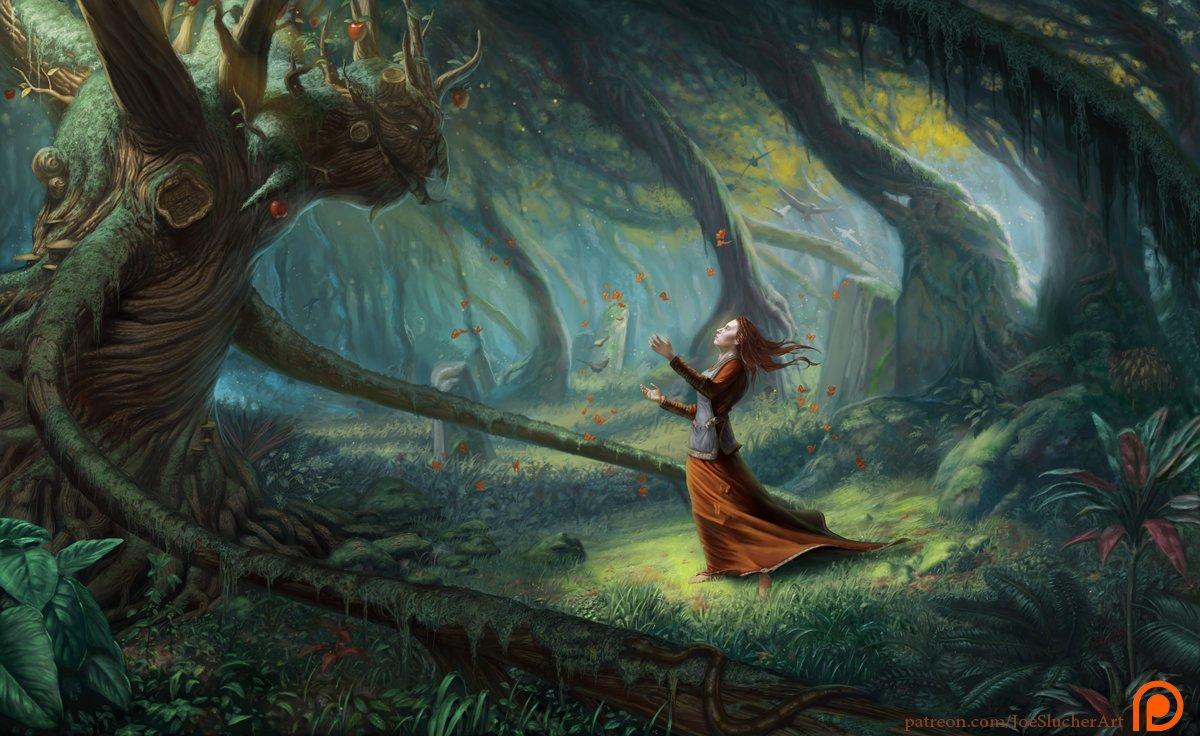 1200x736 Geekscape of the Day & Cthaeh Artist: Joe Slucher Source: #kvothe #fae #gsotd2016
