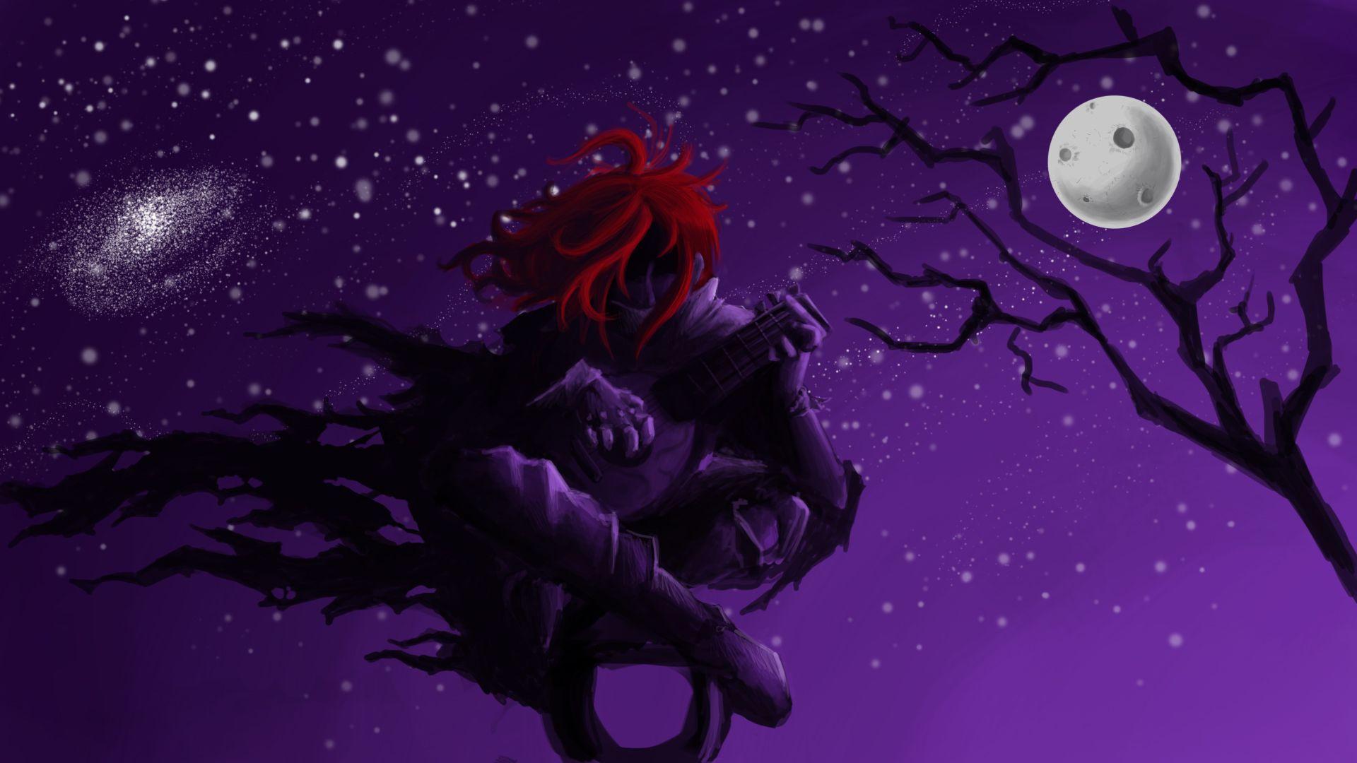 1920x1080 Kvothe. The kingkiller chronicles, Anime background, Under the moon