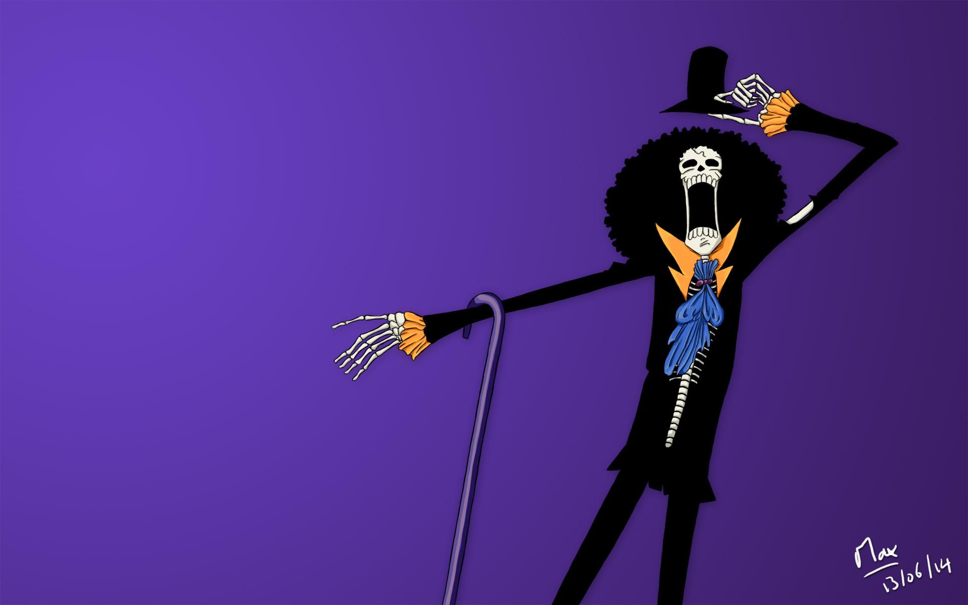 1920x1200 Brook One Piece Wallpaper