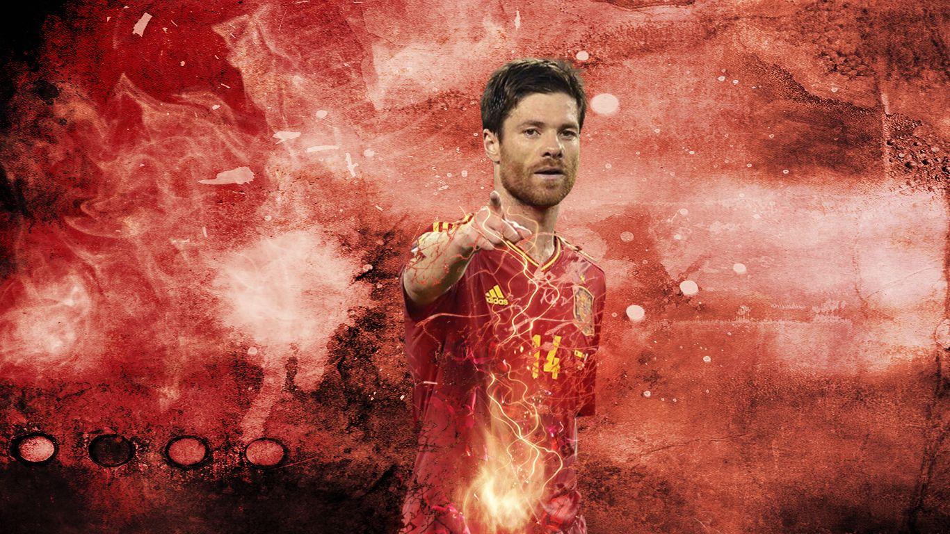 1366x768 Download Xabi Alonso wallpaper for mobile phone, free Xabi Alonso HD picture