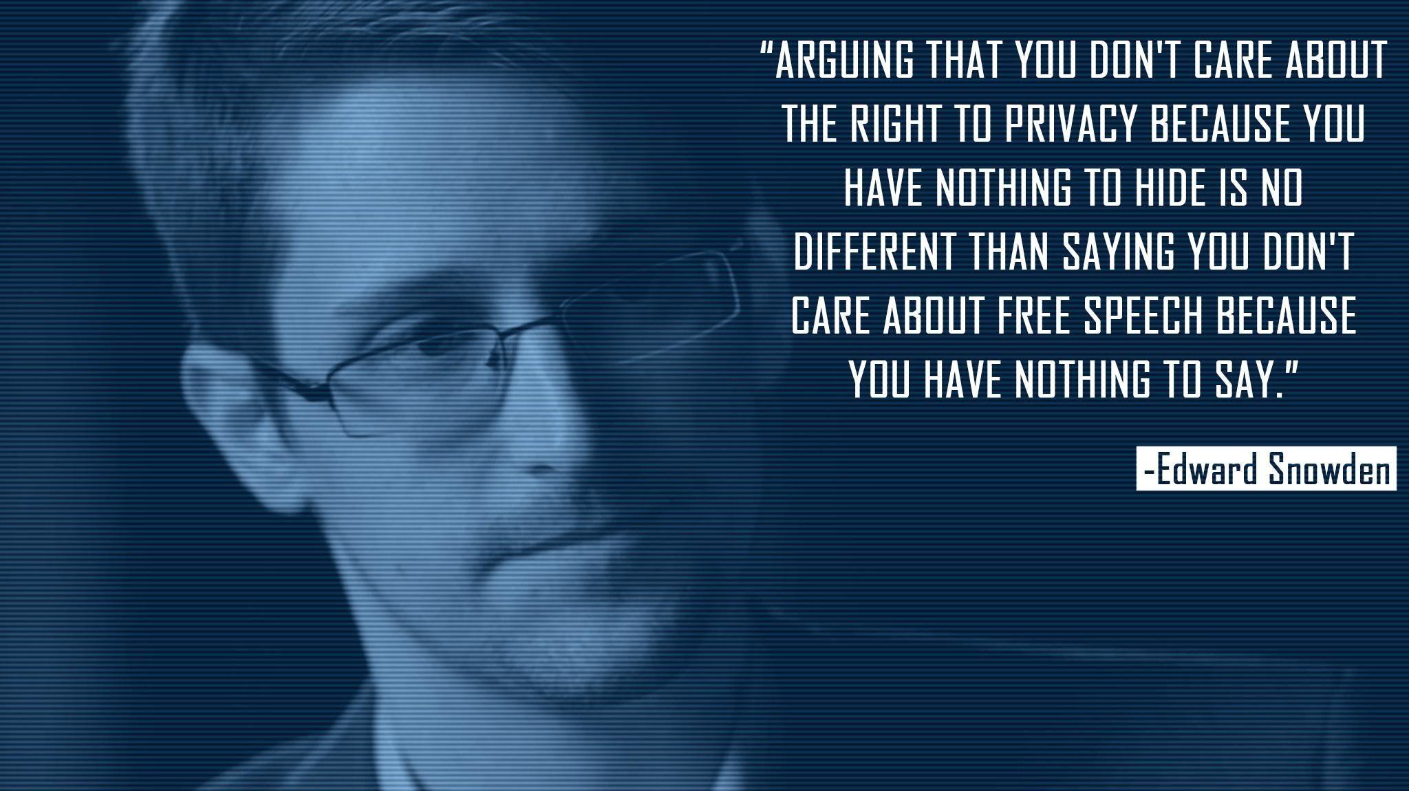 2048x1150 Edward Snowden on the nothing to hide argument