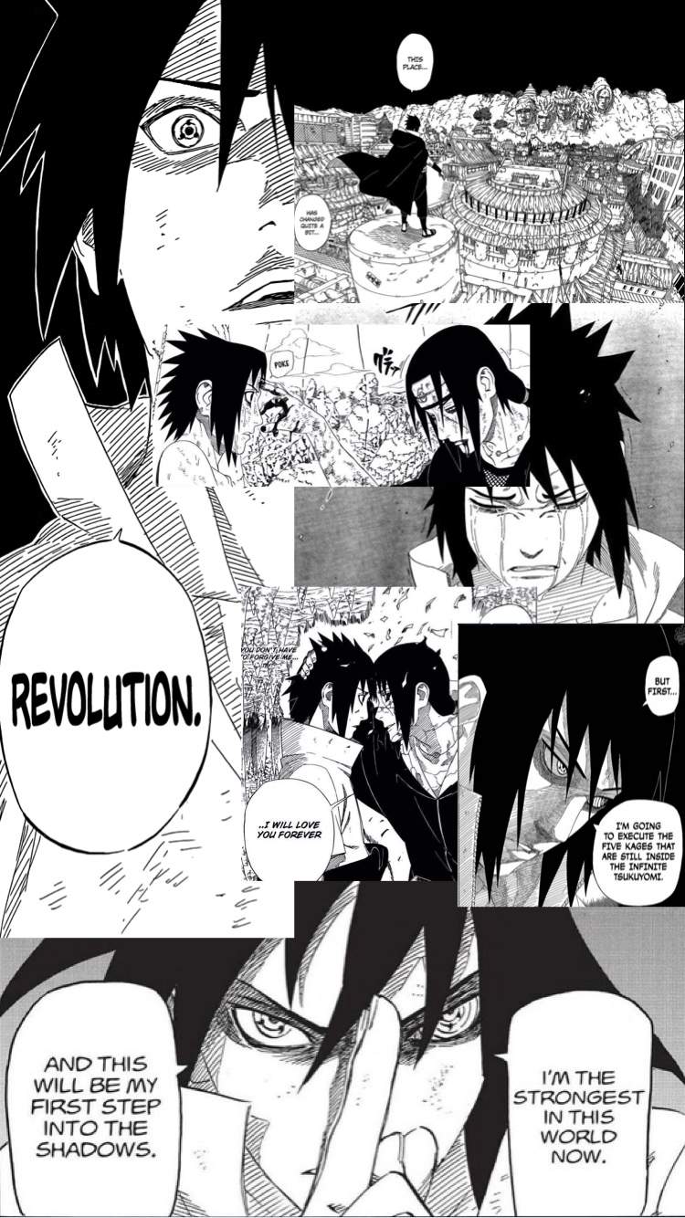 750x1334 Manga Panel Wallpaper (made some changes)
