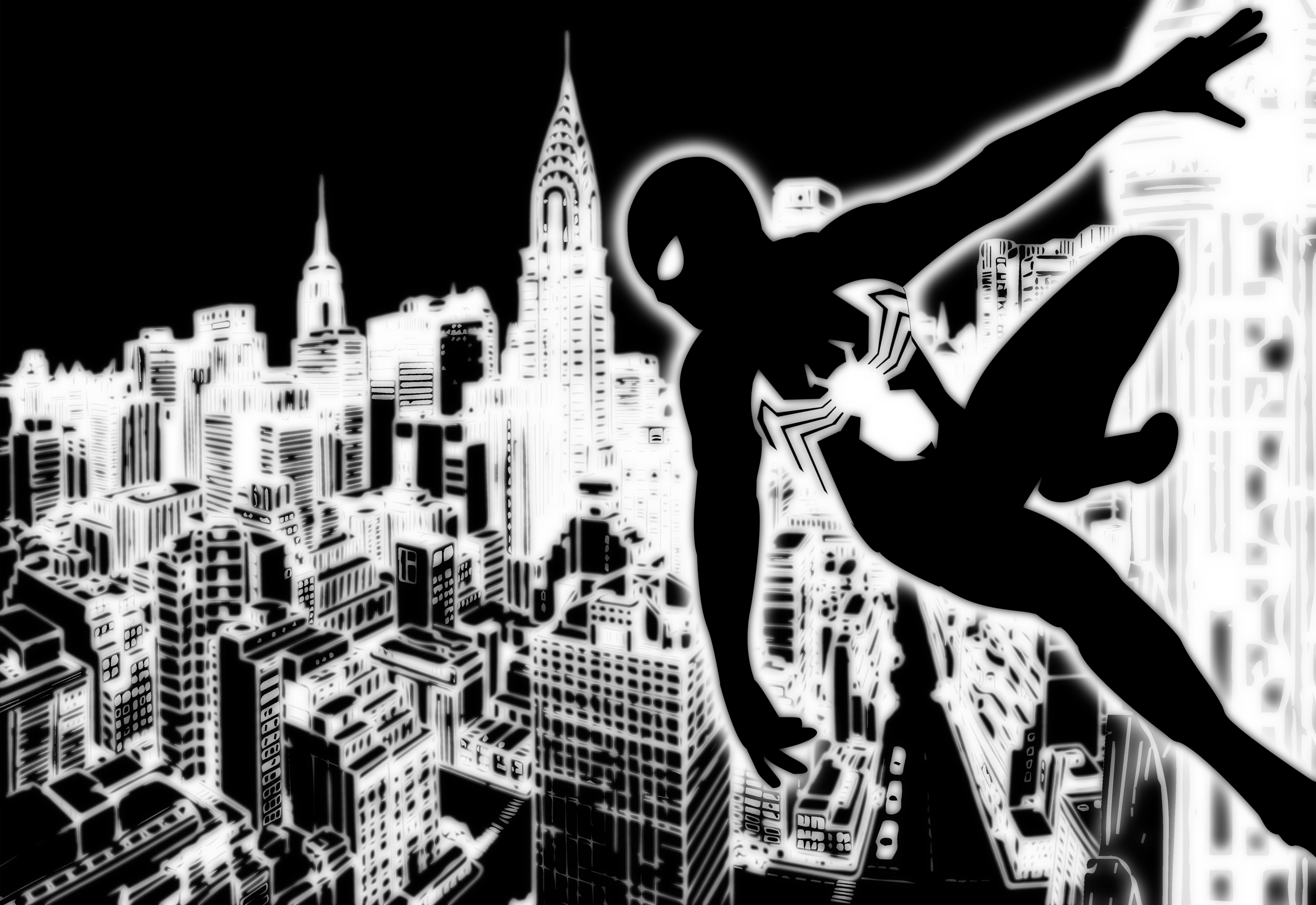 7975x5484 blacksuitspiderman