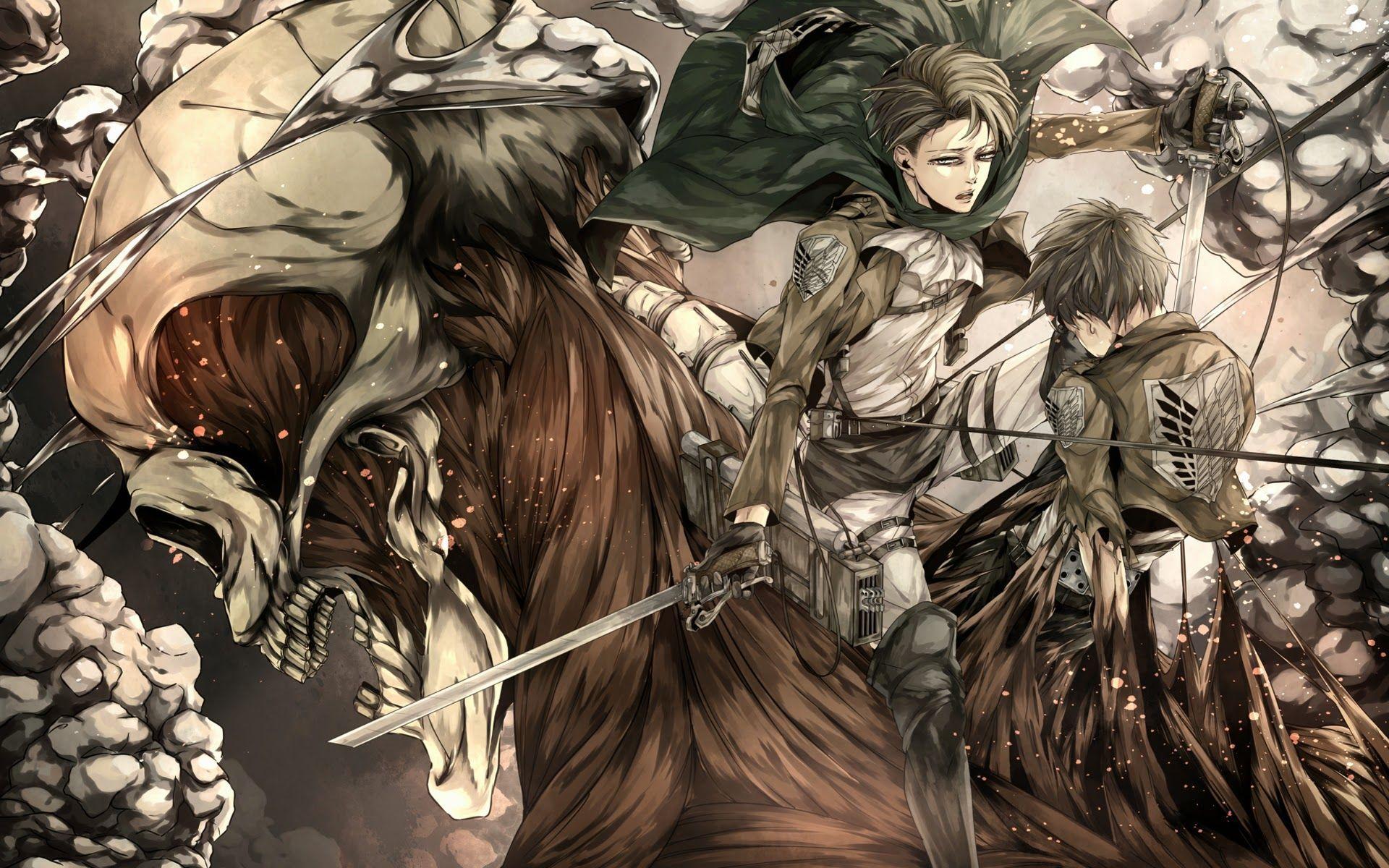 1920x1200 Pin en attack on titan