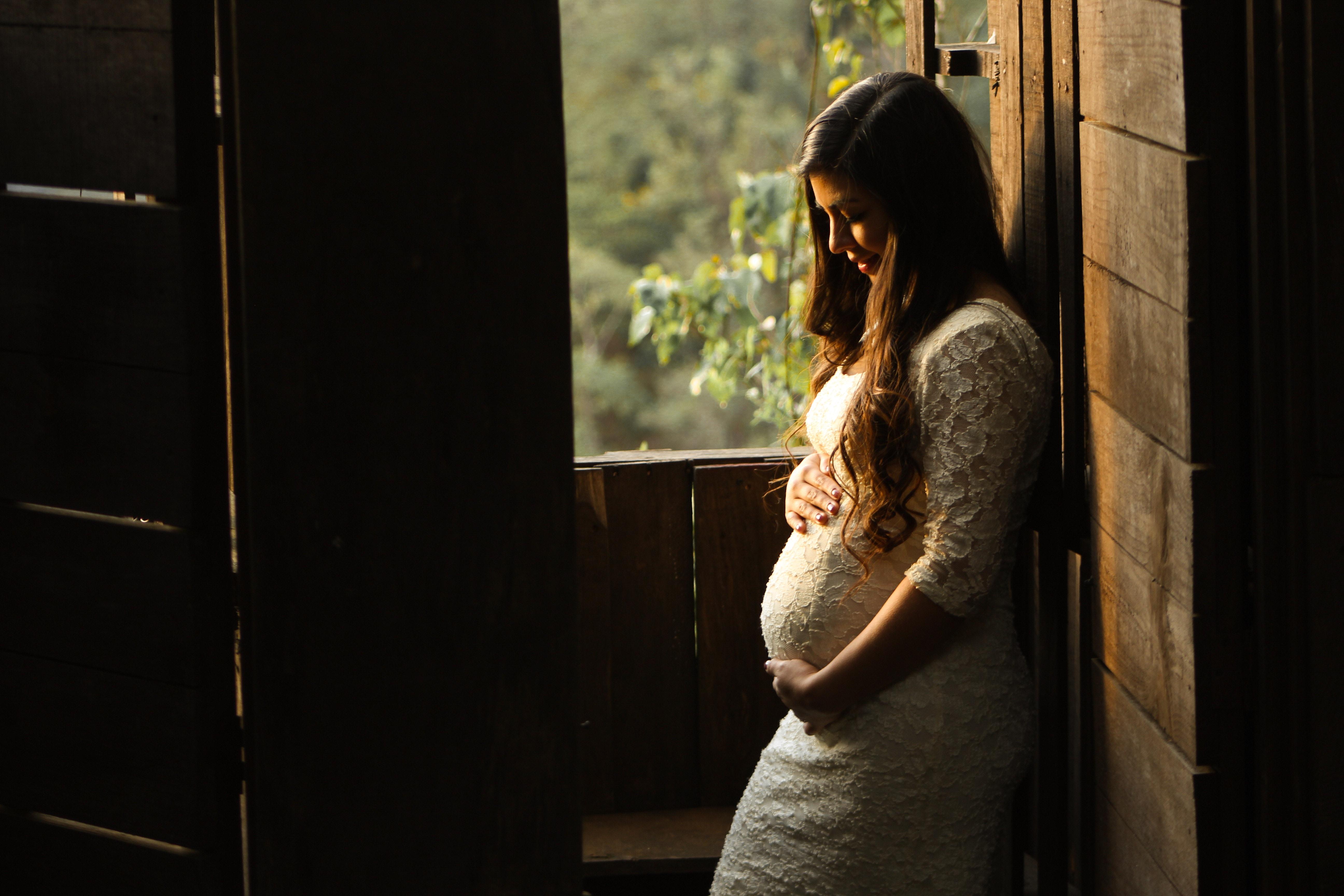 5184x3456 5184x3456 nature, light, maternity, expecting child, baby bump, wedding, woman, Free image, girl, white, dress, door, baby, wedding dress, pregnant, female, bride Gallery HD Wallpaper
