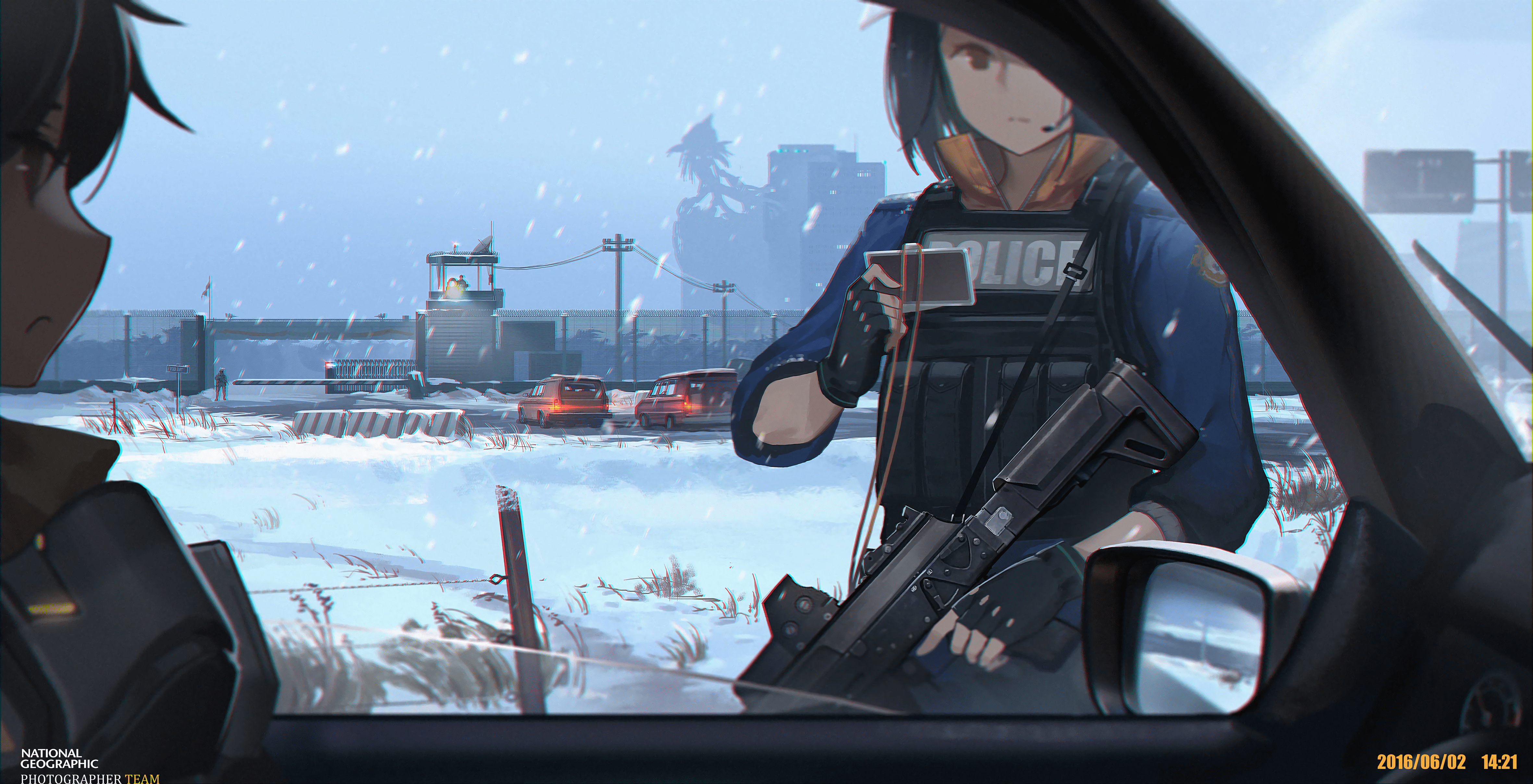 4724x2416 Police HD Wallpaper and Background