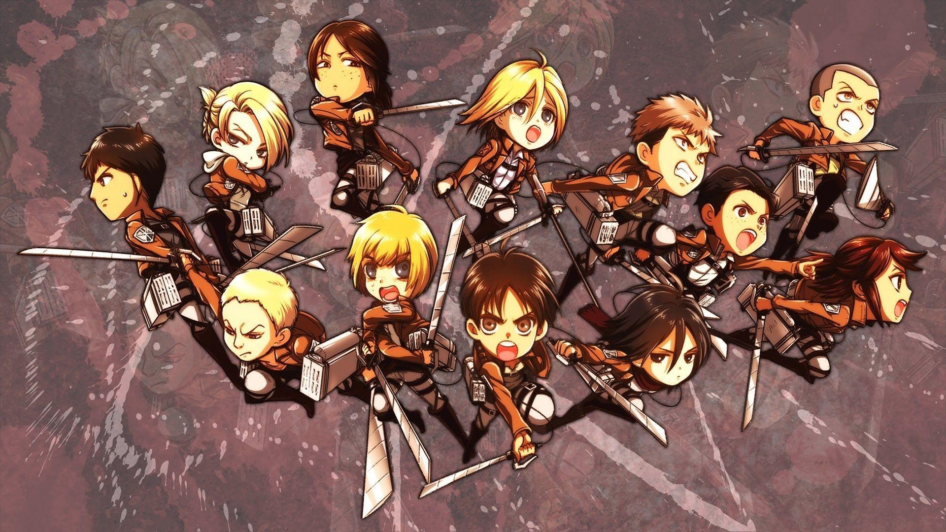 1920x1080 Eren and Levi Wallpaper