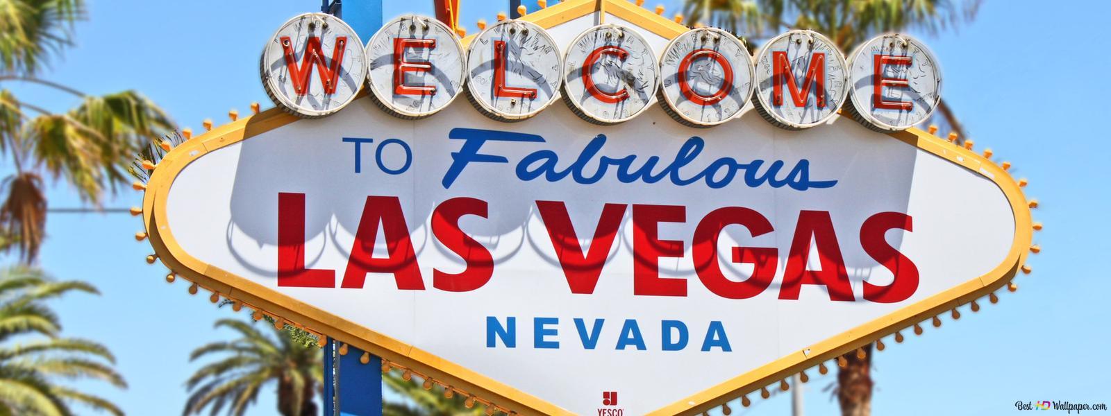 1600x600 Welcome to Fabulous Las Vegas Nevada HD wallpaper download