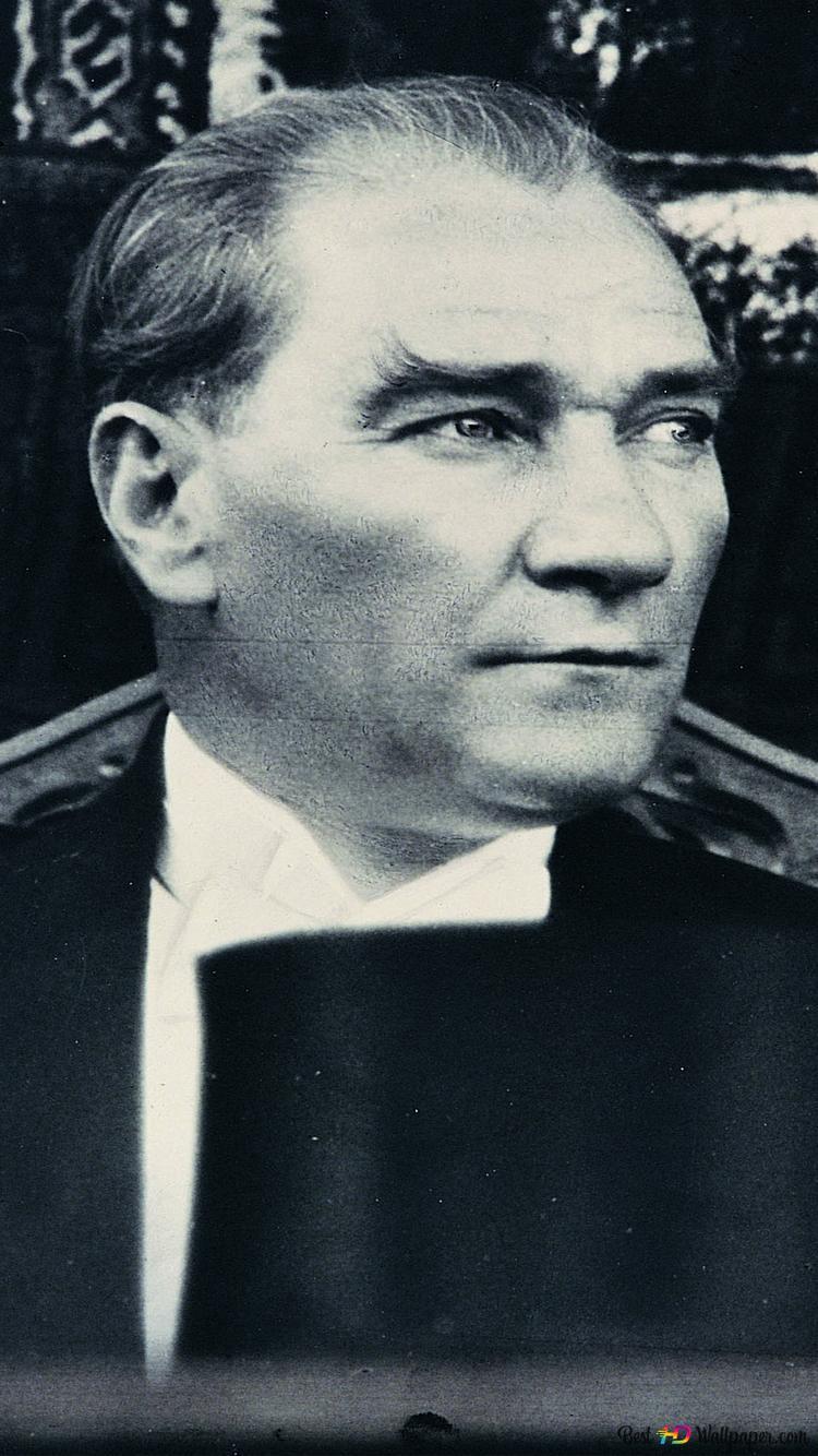 750x1334 Veteran Mustafa Kemal Ataturk 2K wallpaper download