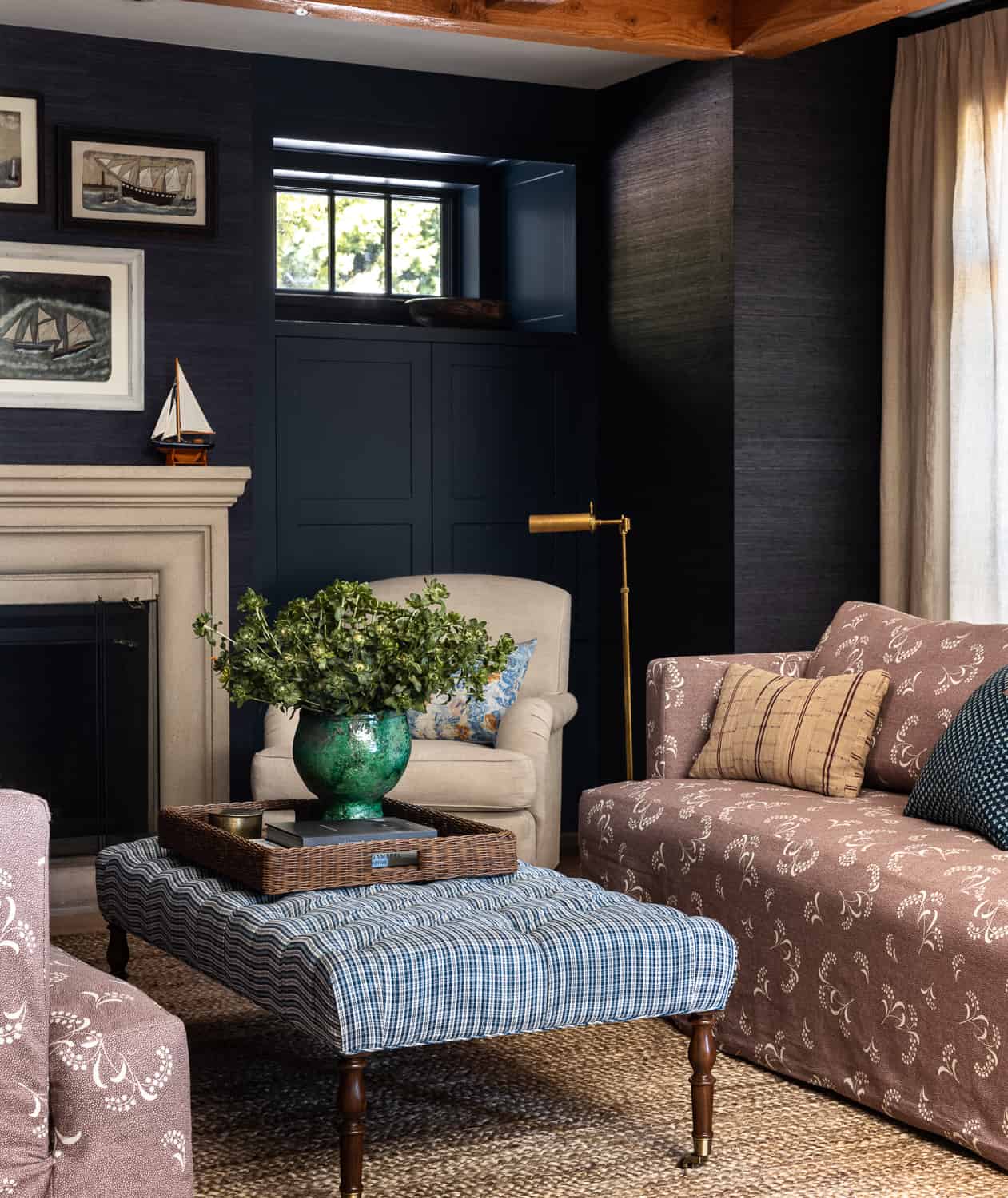 1261x1500 Wallpaper Inspiration for the Tudor House Identité Collective
