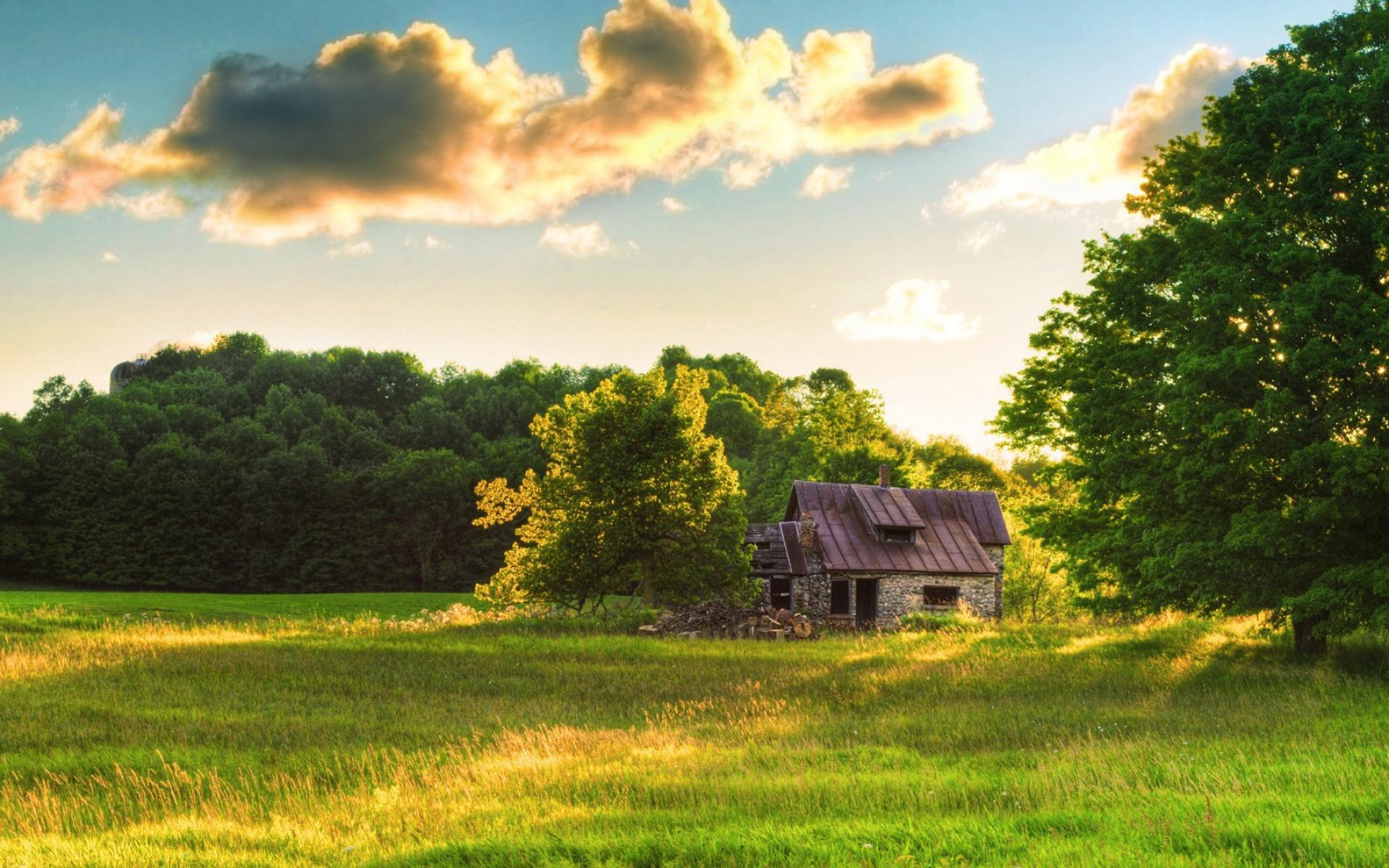 1920x1200 Beautiful House Wallpaper