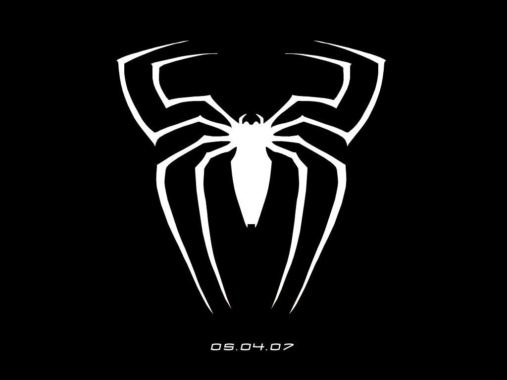 1024x768 Symbiote Spiderman Logo