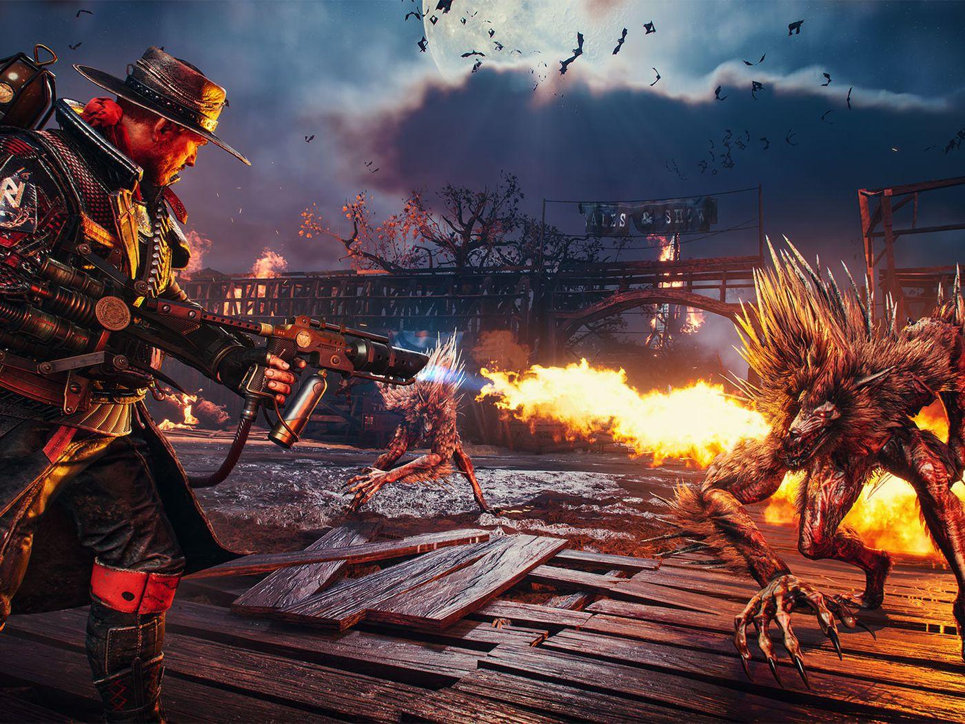 1400x1050 Evil West Review: Strong Doom Like Combat, Middling Vampire Western