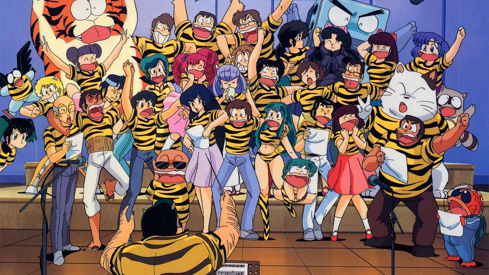 1920x1080 Download Urusei Yatsura Cute Retro Anime Aesthetic Wallpaper