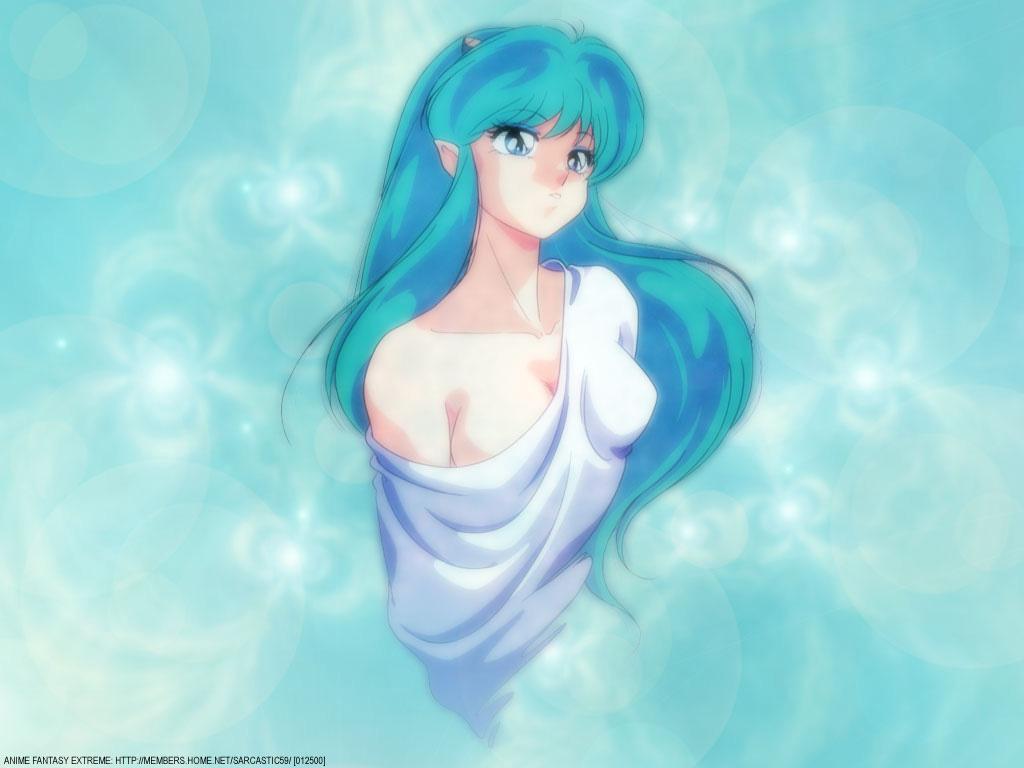 1024x768 The World of Urusei Yatsura's Lum Yatsura Wallpaper