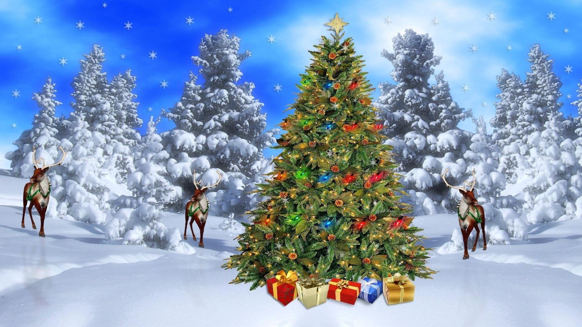 1920x1080 Christmas Scenes Wallpaper