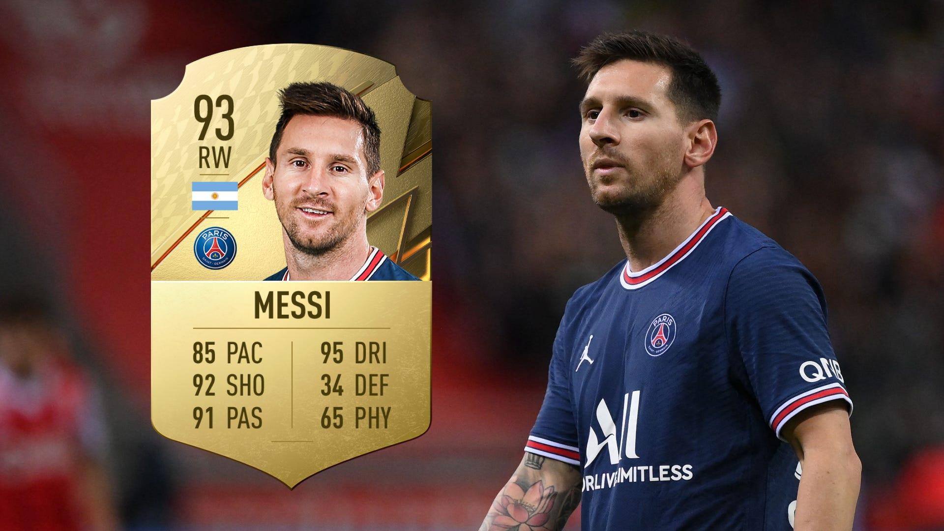 1920x1080 FIFA 22 ratings: Messi confirmed as best player as PSG star edges Ronaldo to top spot