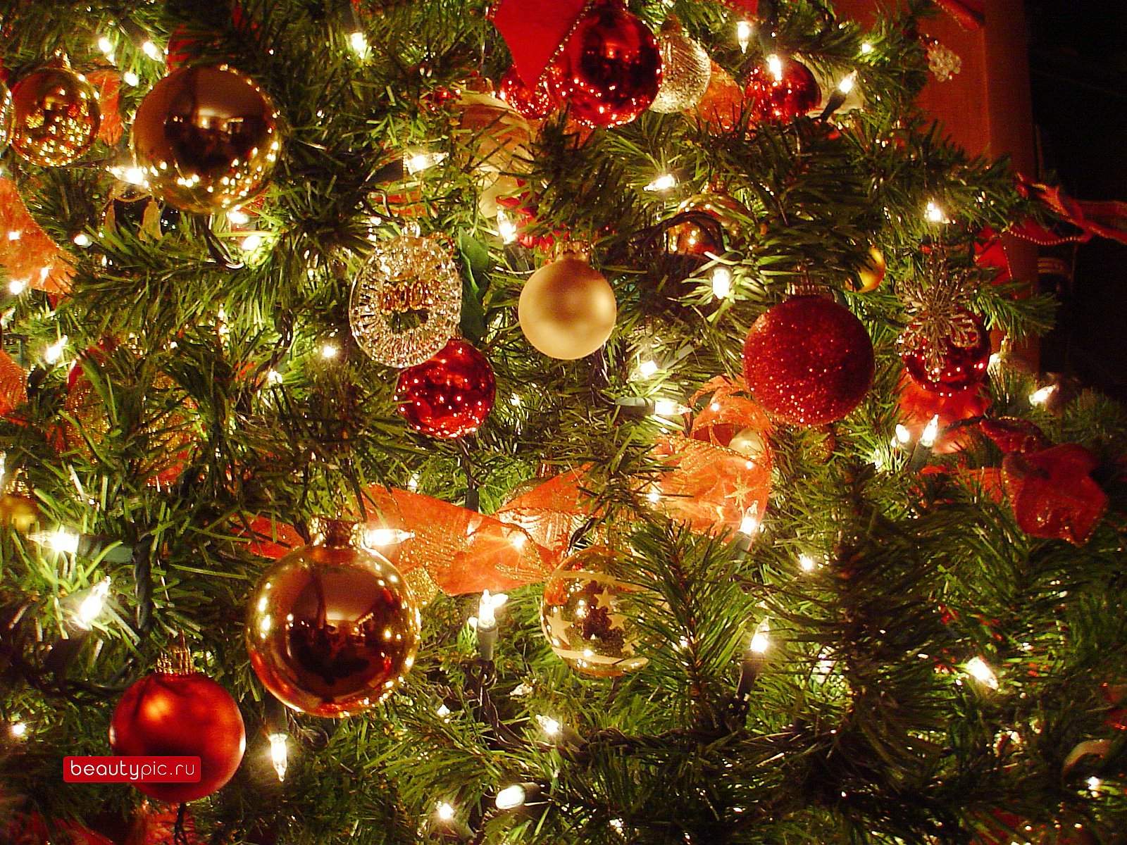 1600x1200 Beautiful Christmas Desktop Background