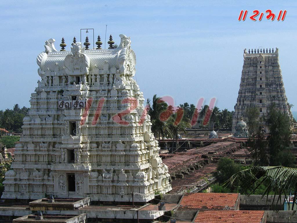 1024x768 Ramanathaswamy temple rameshwarm. Temple Image and Wallpaper