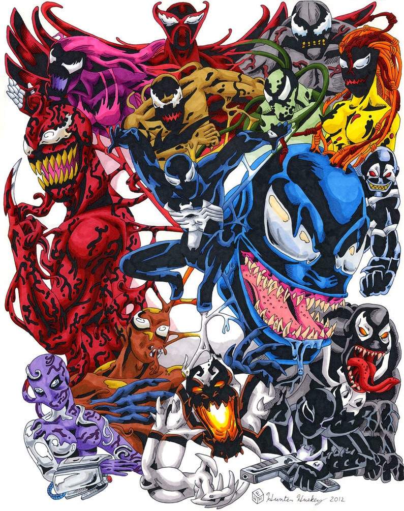 795x1005 Marvel Symbiotes Phage Wallpaper