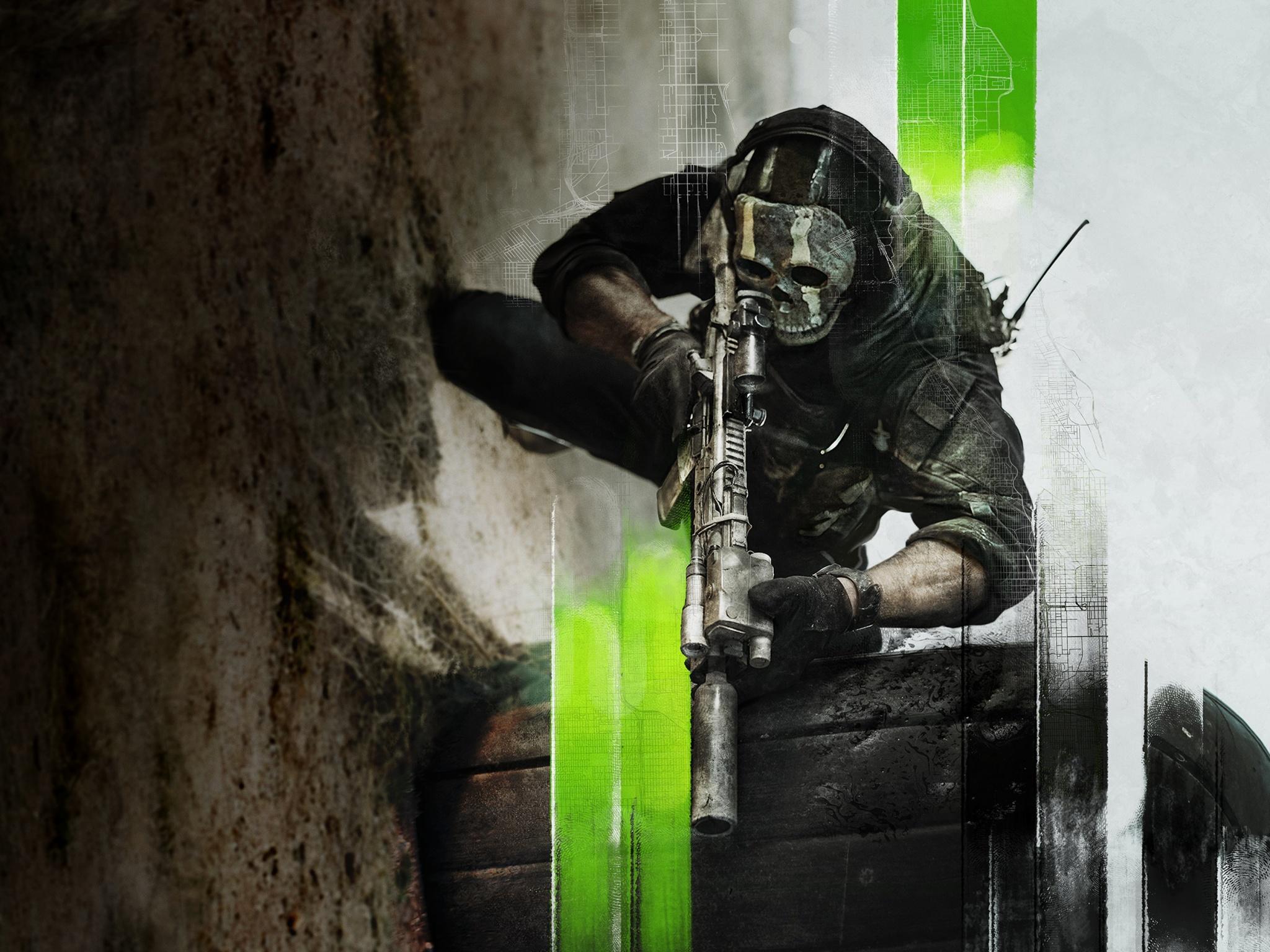 2048x1536 Call of Duty: Modern Warfare II Wallpaper 4K, Ghost, 2022 Games, Games